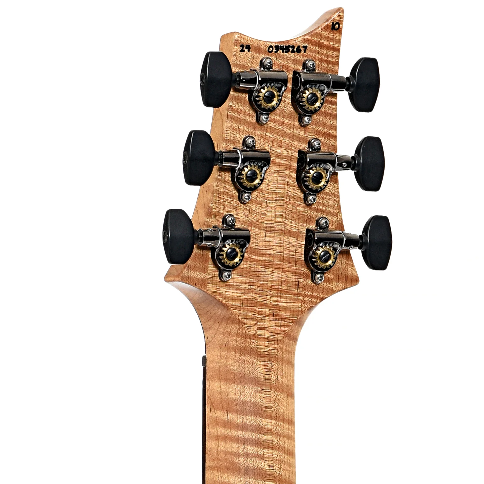 PRS Custom 24 Quilted Maple 10-Top Fatback Electric Guitar, Tobacco Burst - Image 9