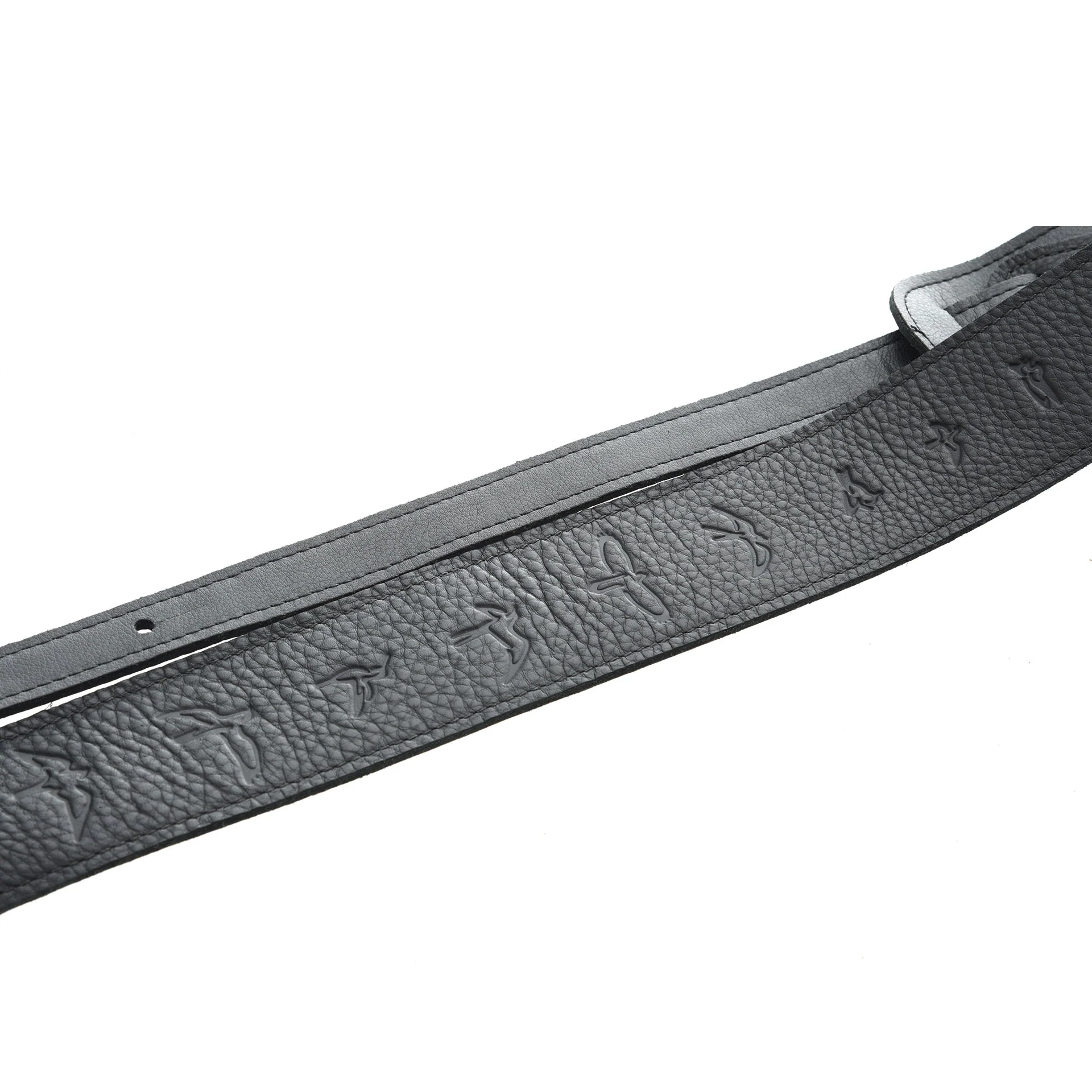 PRS Leather Birds Strap, Black - Image 2