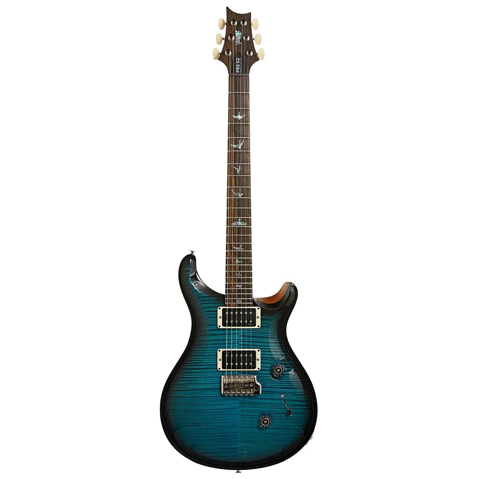 PRS Limited Edition 40th Anniversary Custom 24 Sub Zero Smokeburst Electric Guitar with Natural Back - Image 14