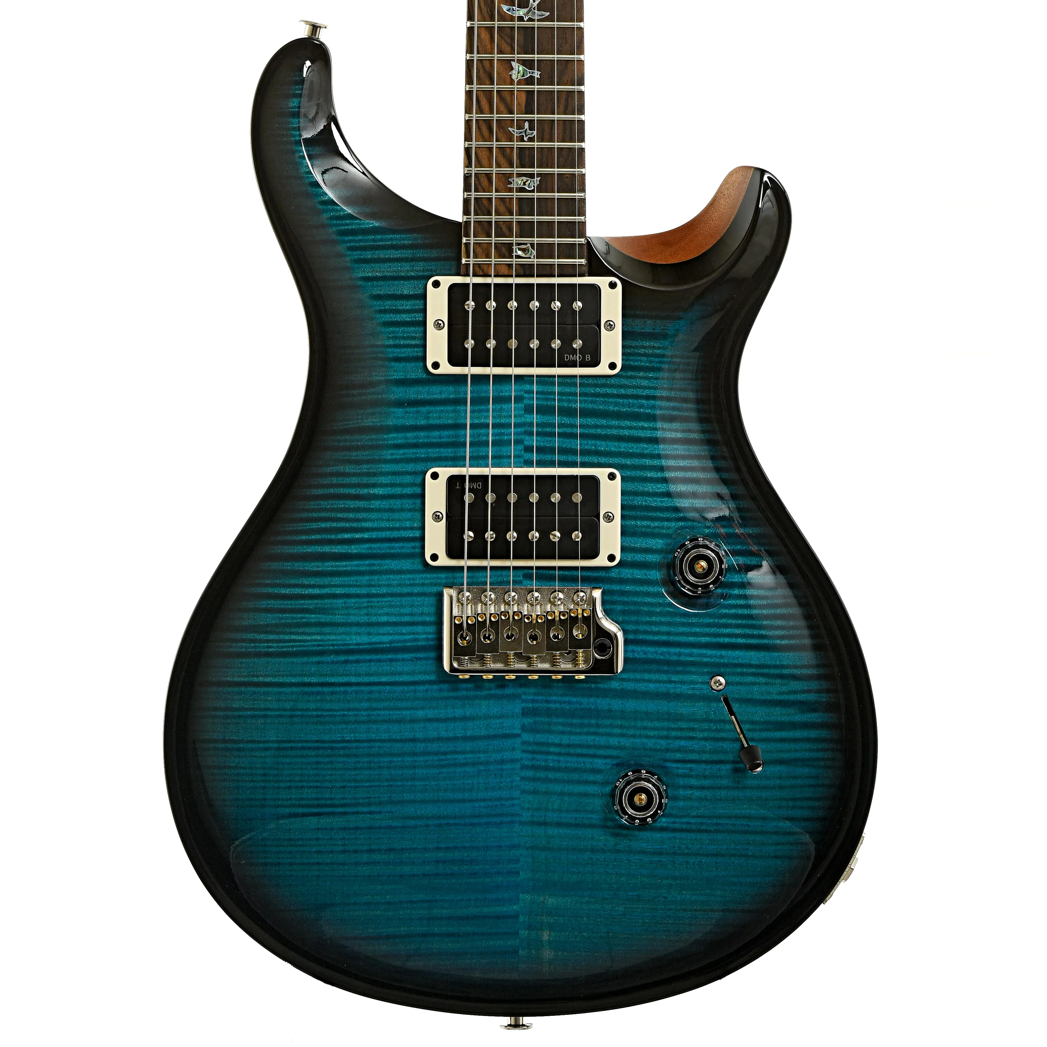 PRS Limited Edition 40th Anniversary Custom 24 Sub Zero Smokeburst Electric Guitar with Natural Back - Image 2
