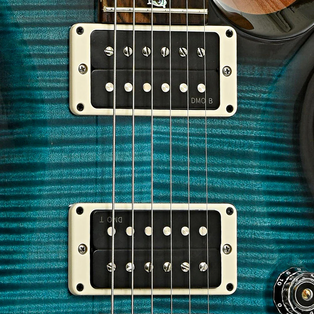 PRS Limited Edition 40th Anniversary Custom 24 Sub Zero Smokeburst Electric Guitar with Natural Back - Image 6
