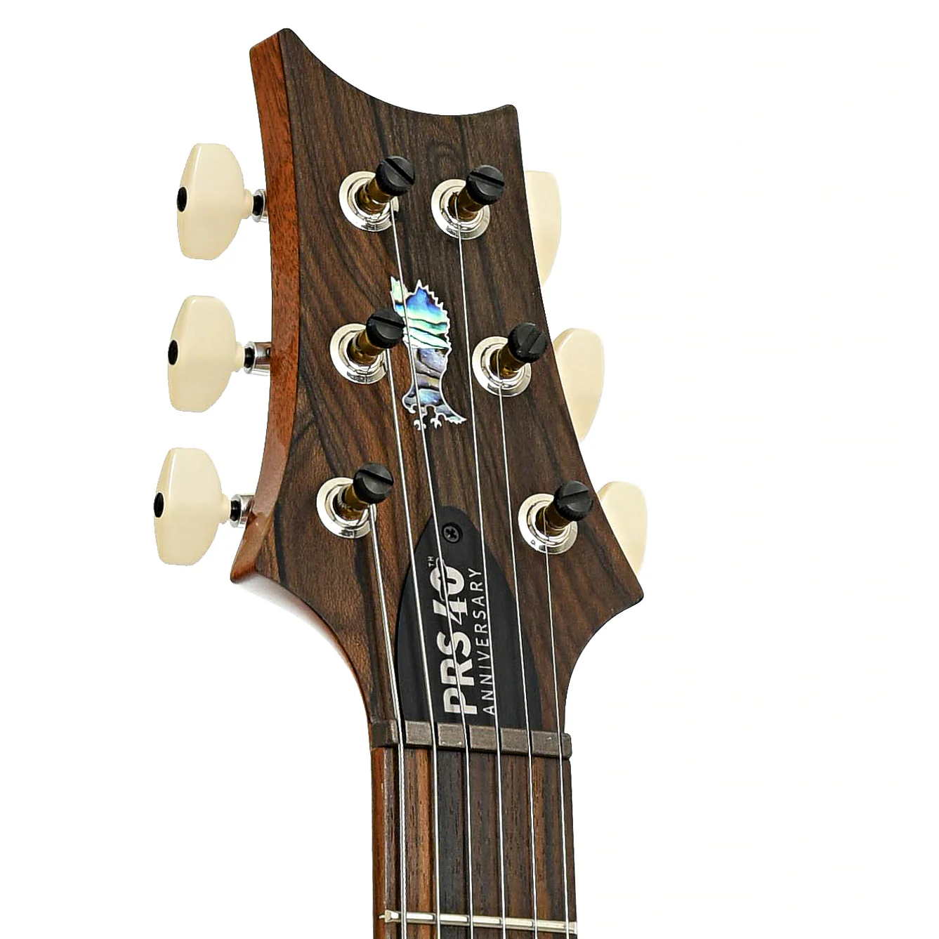 PRS Limited Edition 40th Anniversary Custom 24 Sub Zero Smokeburst Electric Guitar with Natural Back - Image 8