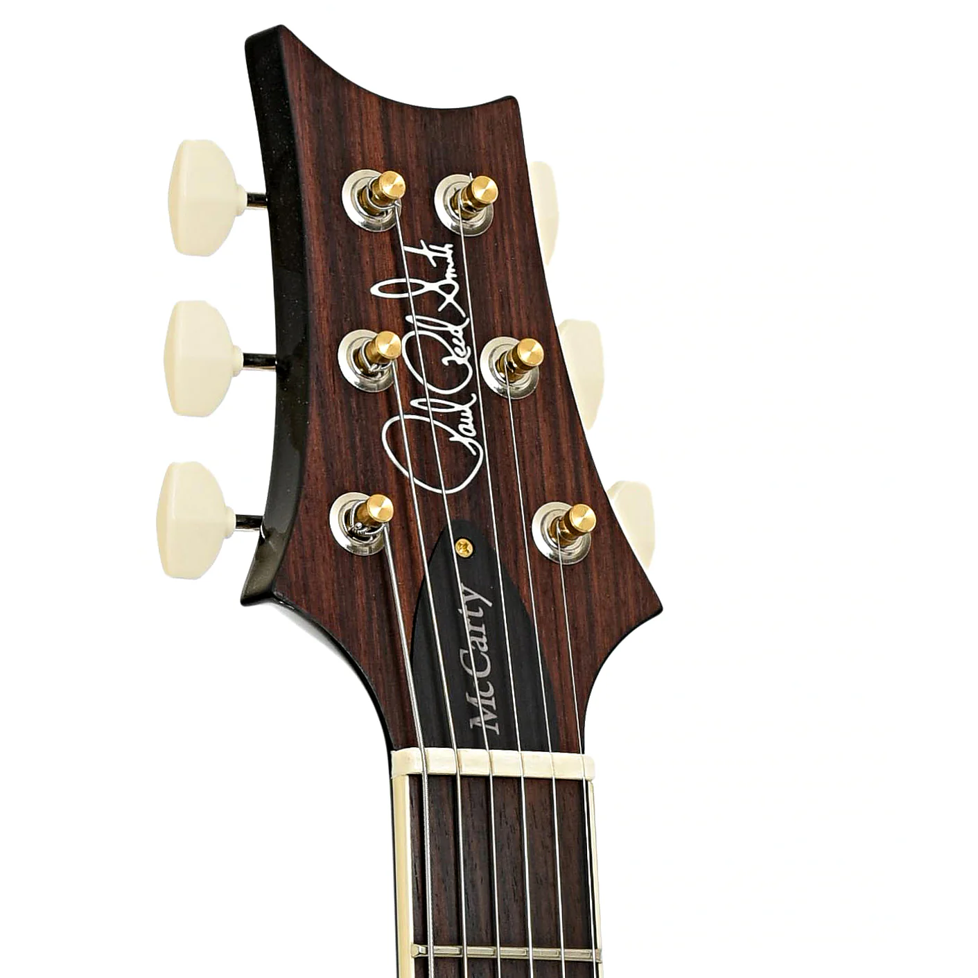PRS McCarty 10-Top Fire Red Wrap Smokeburst Electric Guitar - Image 8