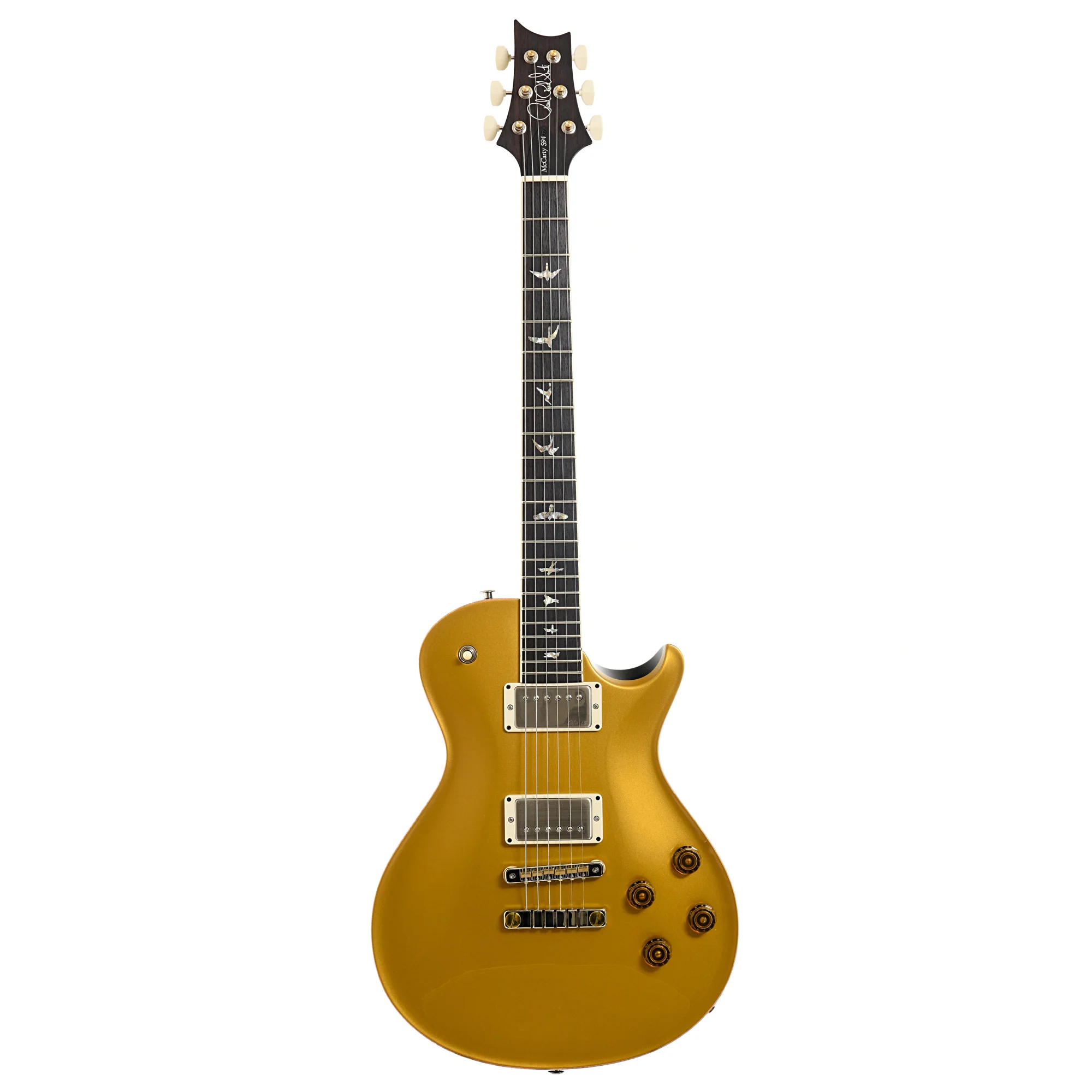 PRS McCarty 594 Singlecut Gold Metallic Electric Guitar - Image 14