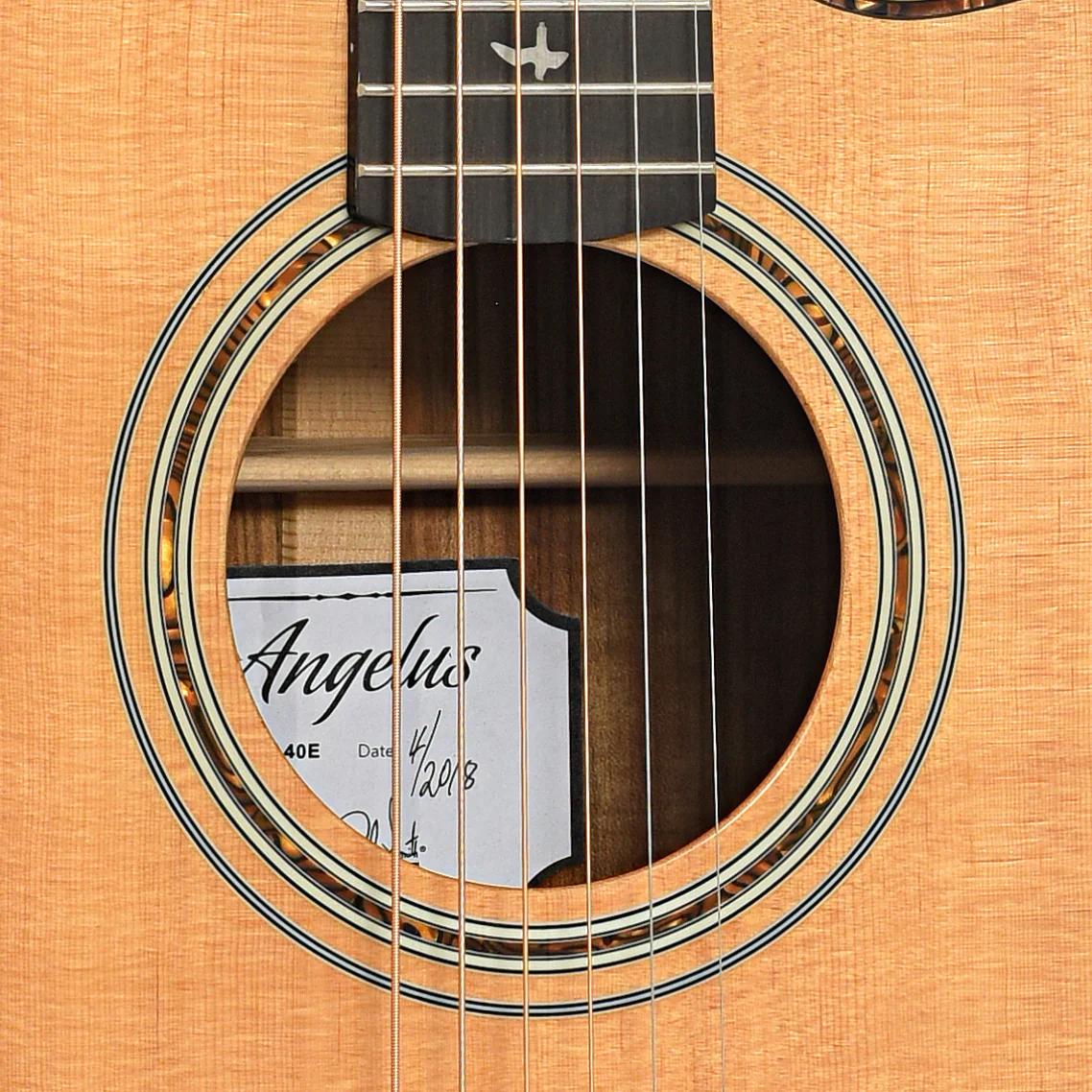 PRS SE A40E Angelus Acoustic Guitar (2018) - Image 6
