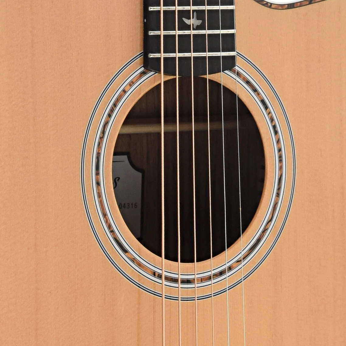 PRS Se A40E Angelus Cutaway Acoustic Guitar and Case - Image 4