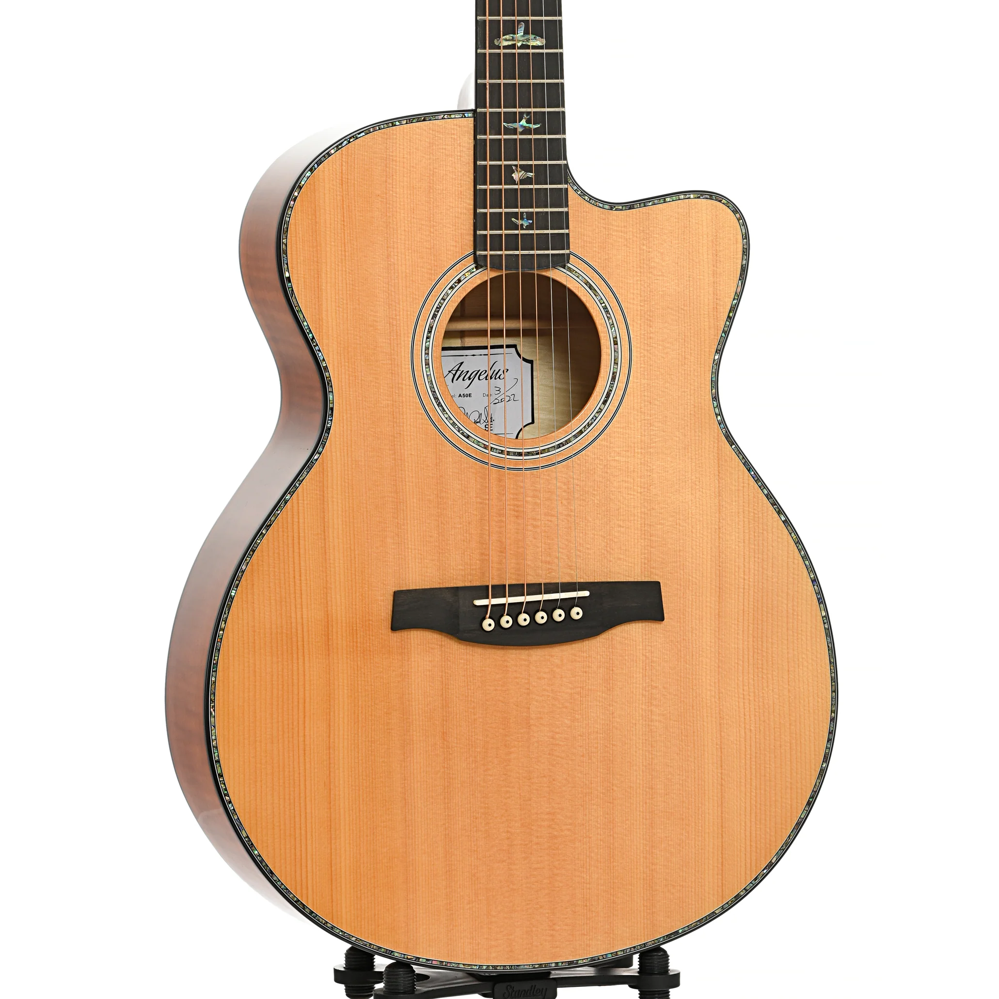 PRS SE A50E Acoustic-Electric Guitar (2022) - Image 4