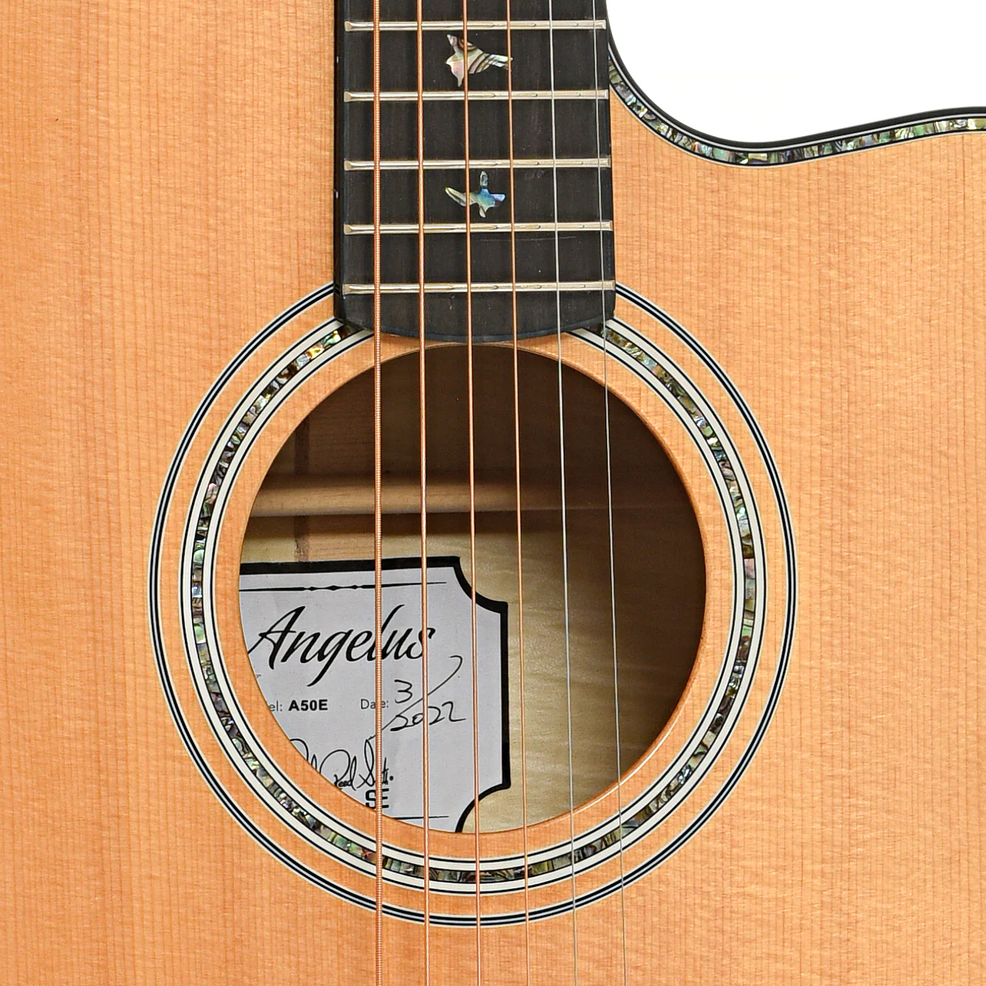 PRS SE A50E Acoustic-Electric Guitar (2022) - Image 6
