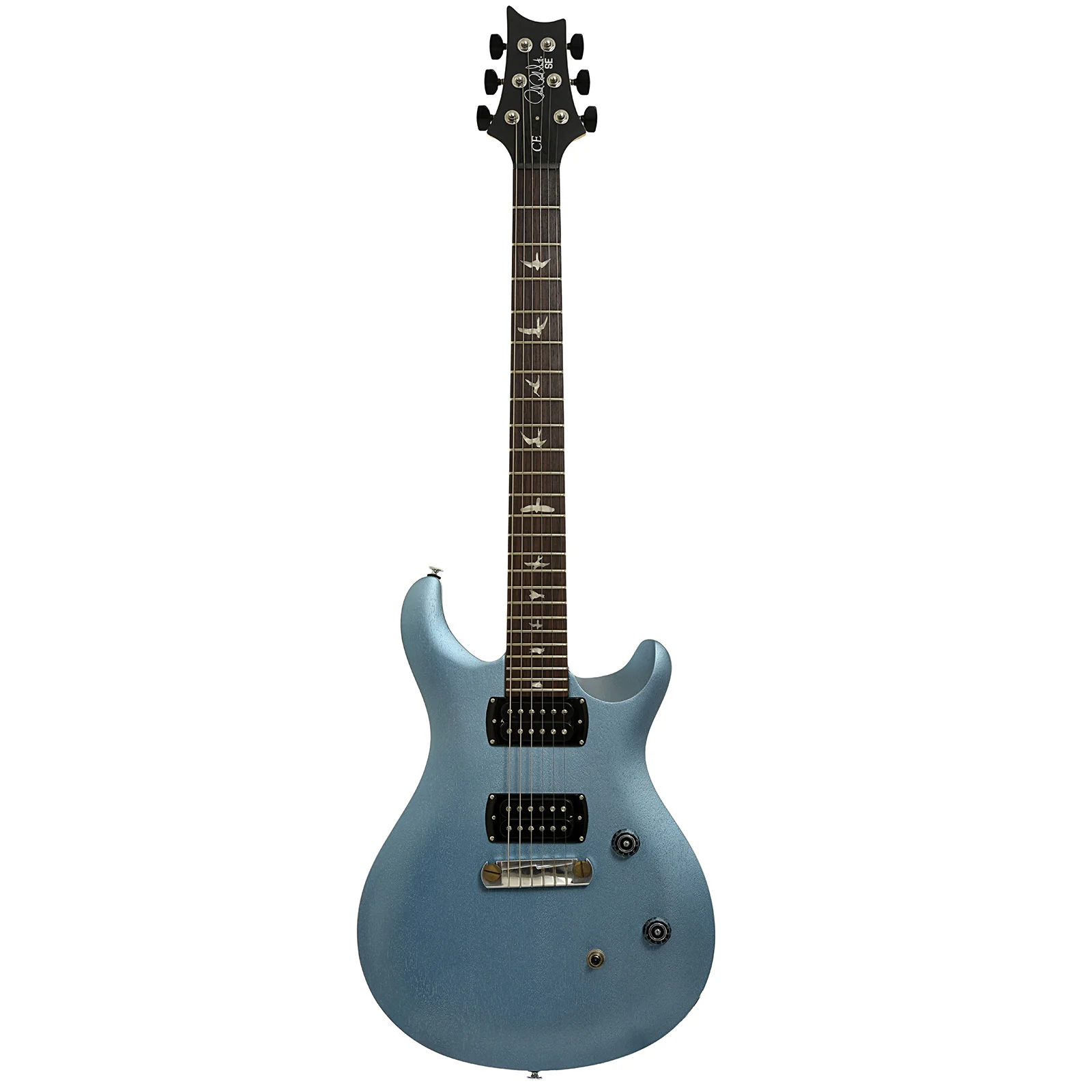PRS SE CE 24 Standard Satin Stoptail Ice Blue Metallic Electric Guitar - Image 14