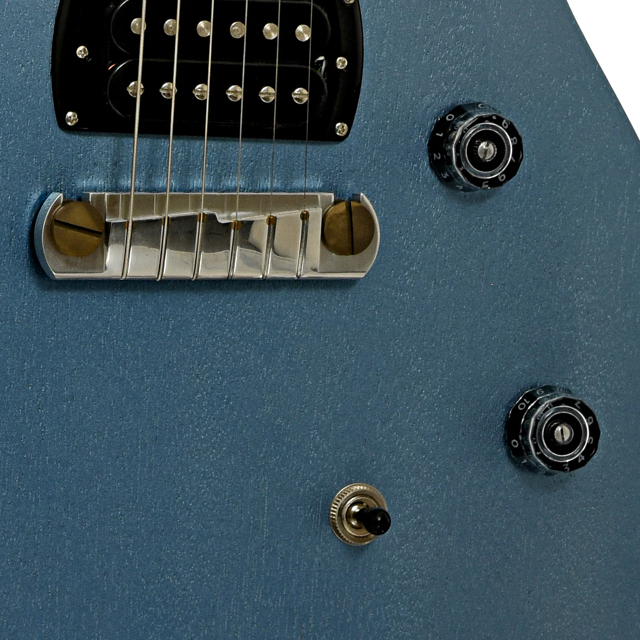 PRS SE CE 24 Standard Satin Stoptail Ice Blue Metallic Electric Guitar - Image 5