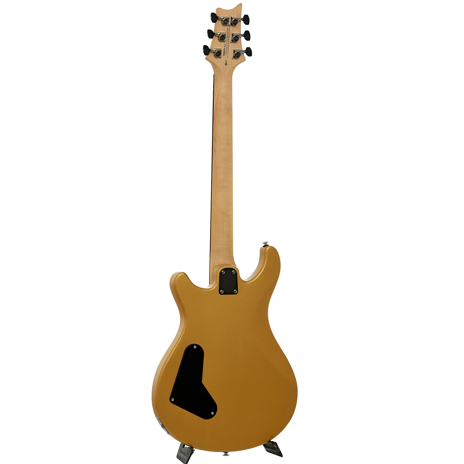 PRS SE CE 24 Standard Satin Stoptail Metallic Gold Electric Guitar - Image 11