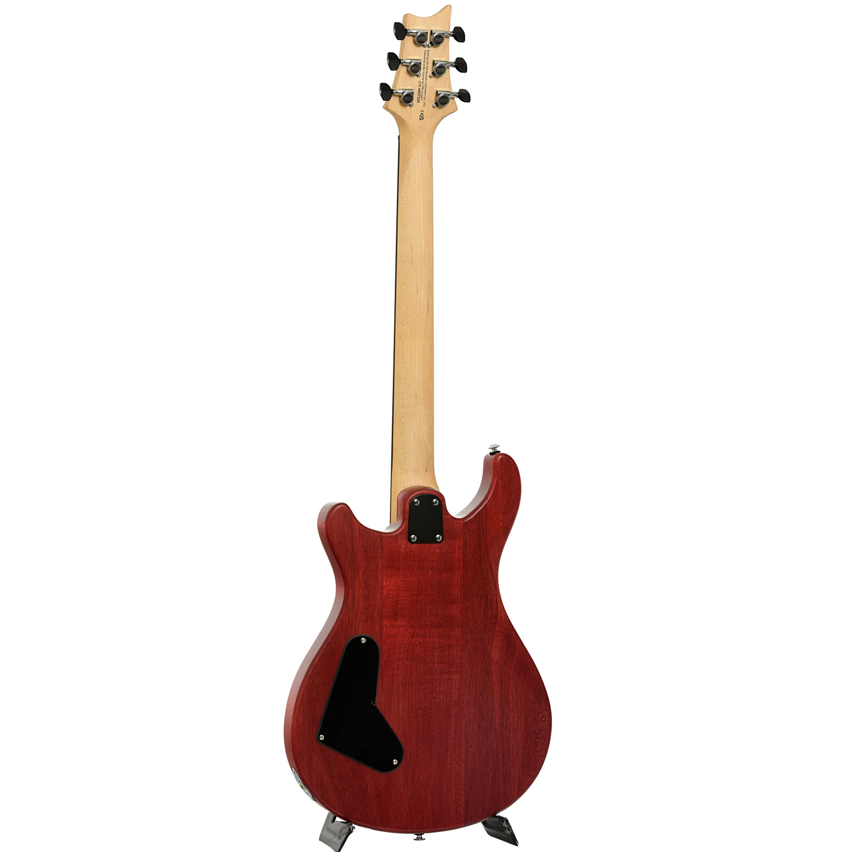 PRS SE CE 24 Standard Satin Stoptail Vintage Cherry Electric Guitar - Image 12