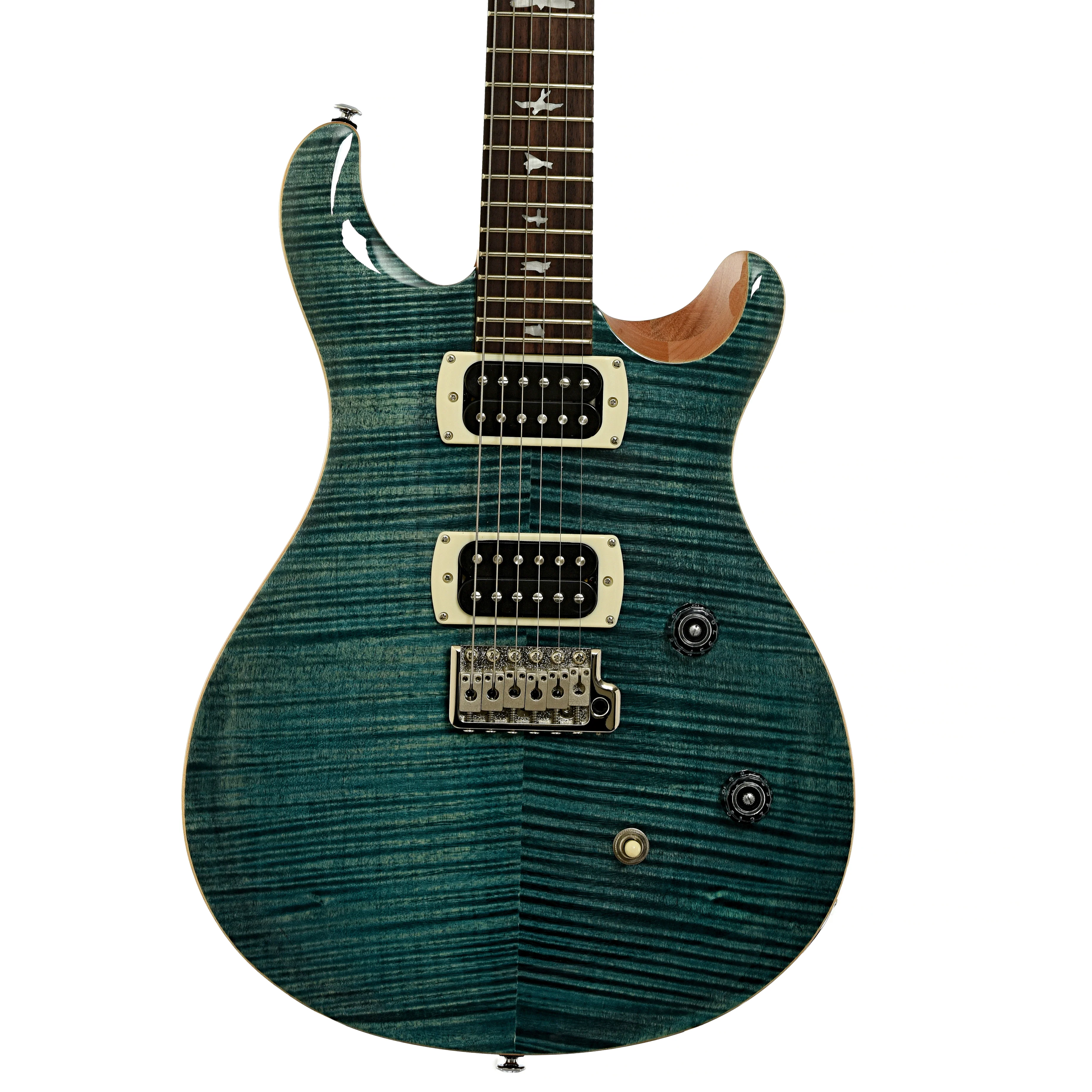 PRS SE CE24 Electric Guitar, Slate Blue - Image 2