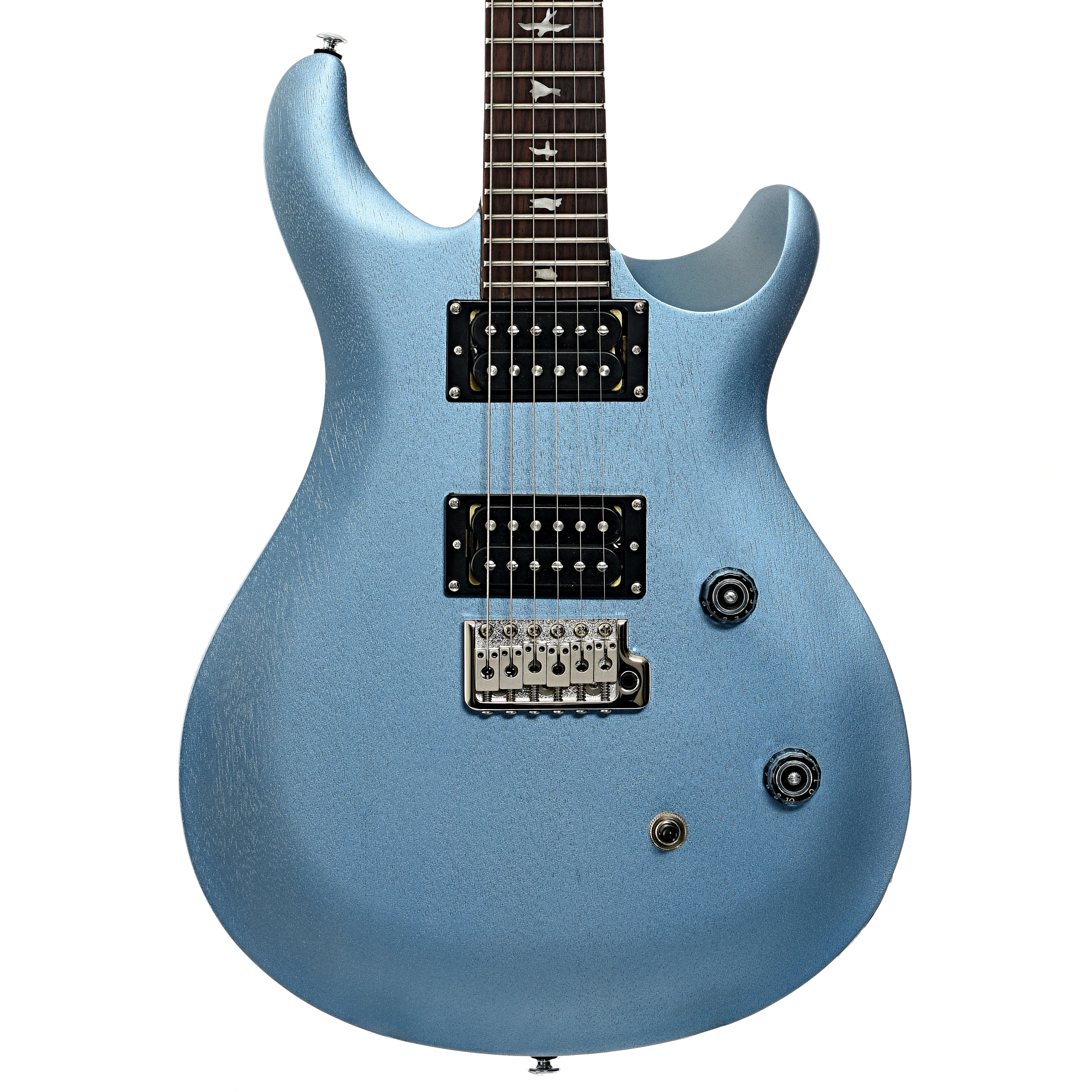 PRS SE CE24 Standard Satin Electric Guitar, Ice Blue Metallic - Image 2