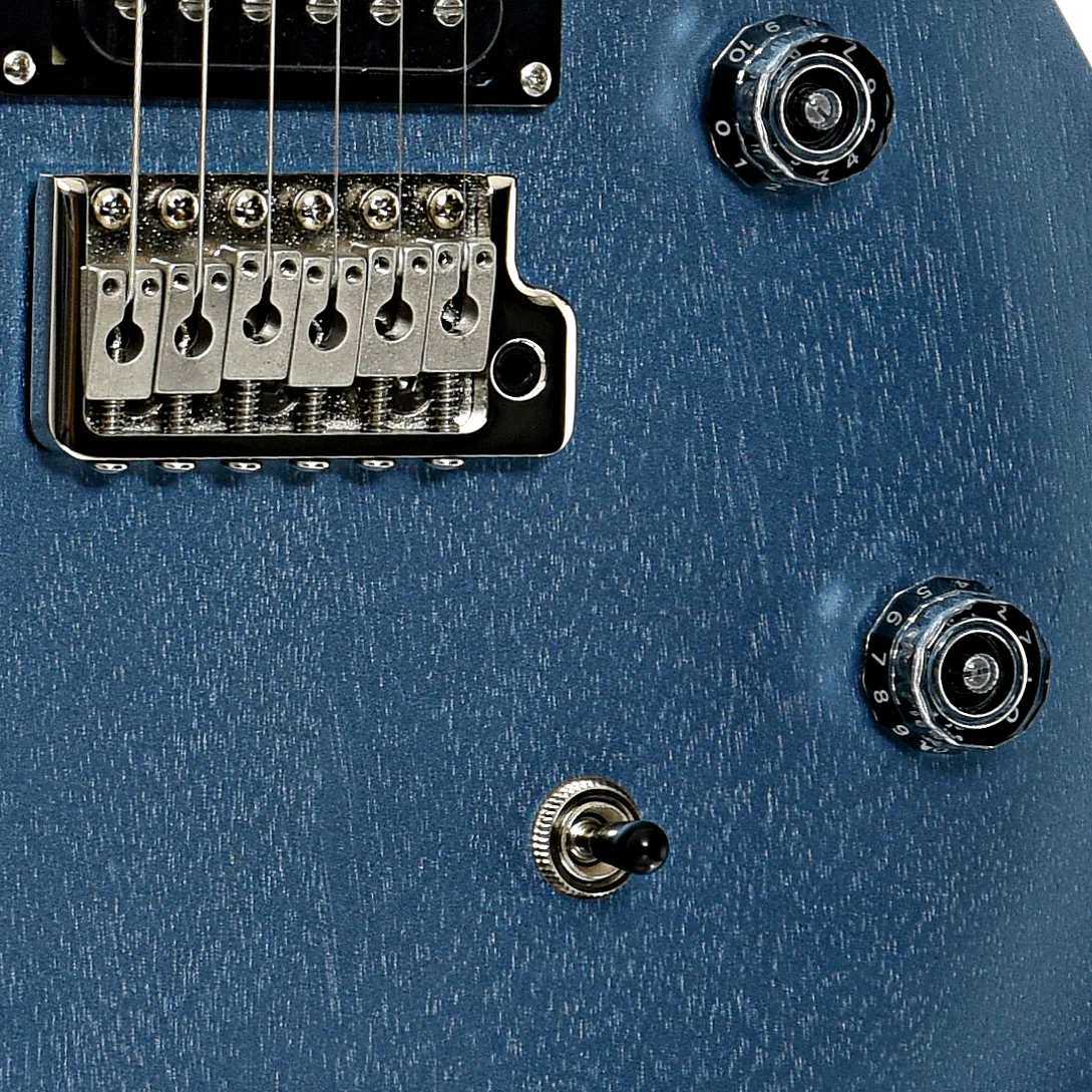 PRS SE CE24 Standard Satin Electric Guitar, Ice Blue Metallic - Image 5