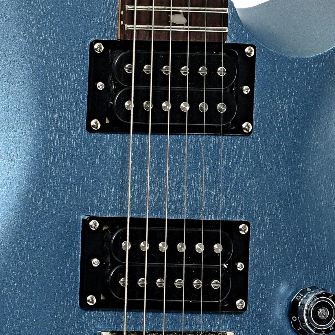 PRS SE CE24 Standard Satin Electric Guitar, Ice Blue Metallic - Image 6