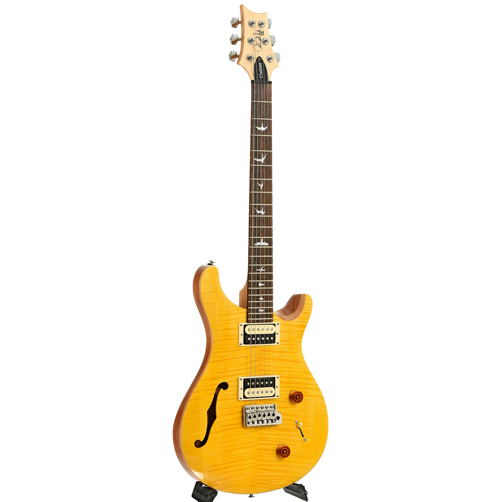 PRS SE Custom 22 Semi-Hollow Electric Guitar (2021) - Image 3