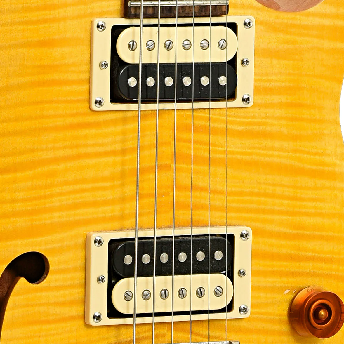 PRS SE Custom 22 Semi-Hollow Electric Guitar (2021) - Image 6