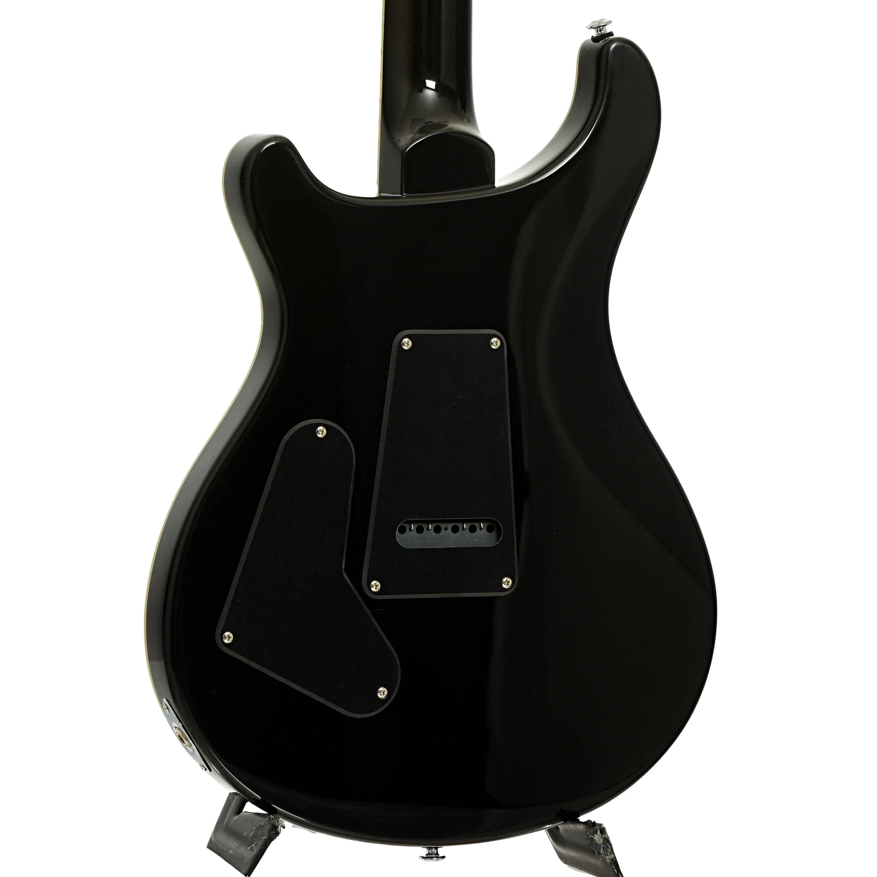 PRS SE Custom 24 Quilt Electric Guitar, Teal Black - Image 11
