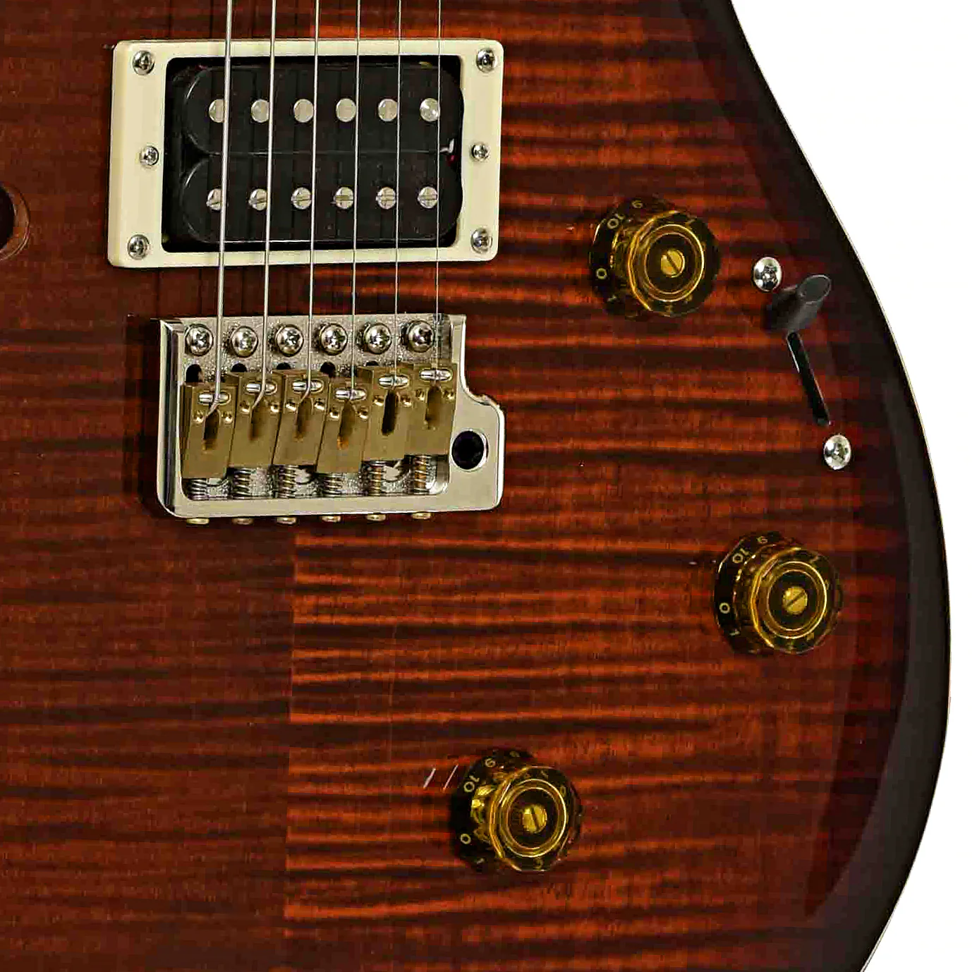 PRS SE Custom 24 Semi-Hollow Piezo Electric Guitar (2024) - Image 5