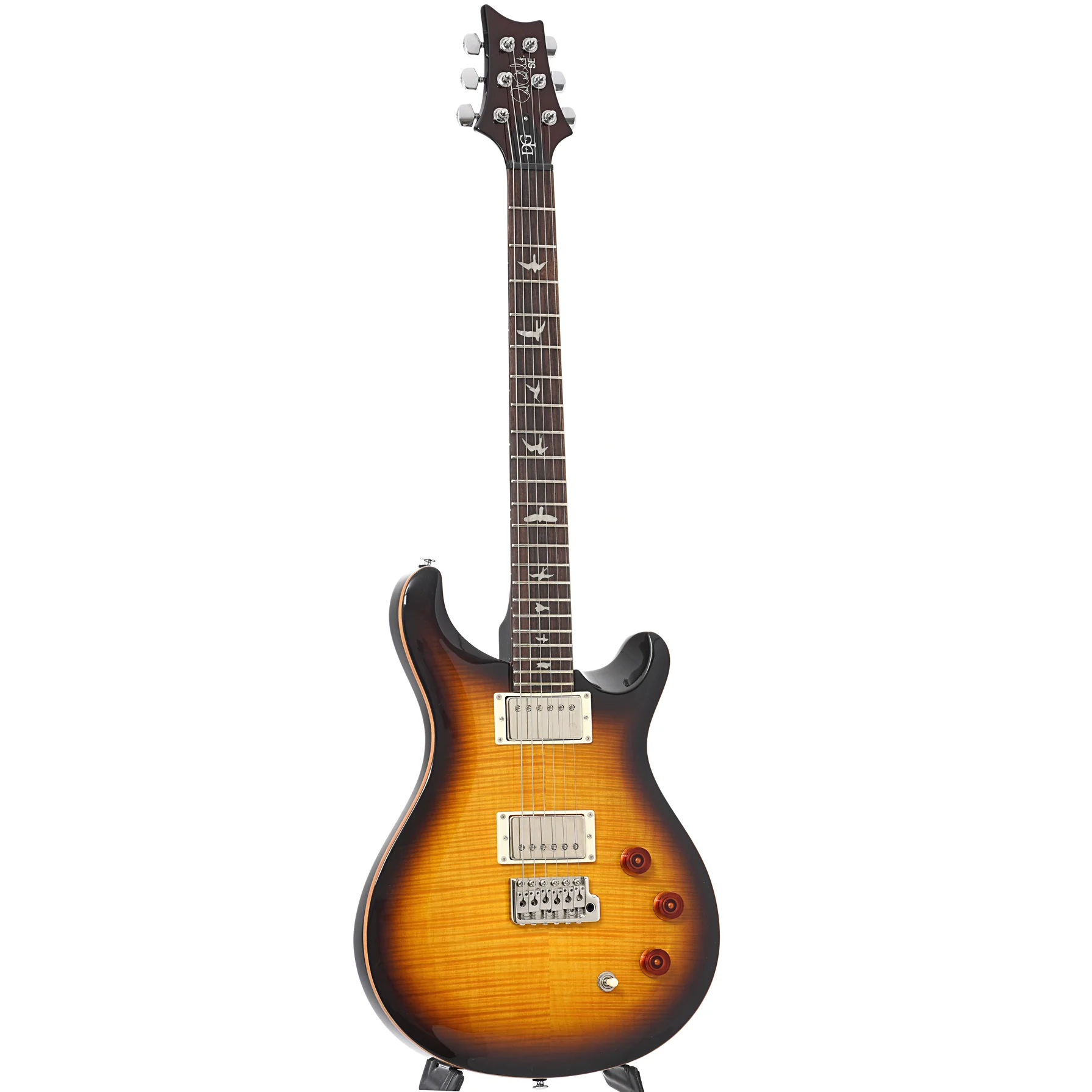PRS SE DGT, McCarty Tobacco Sunburst - Image 3