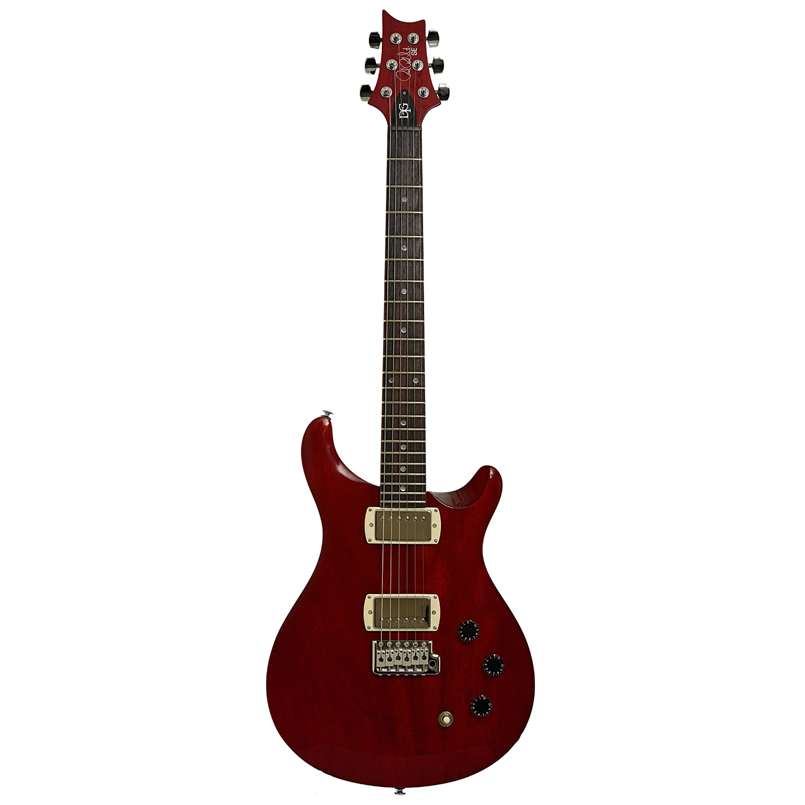 PRS SE DGT Standard Vintage Cherry Electric Guitar - Image 14