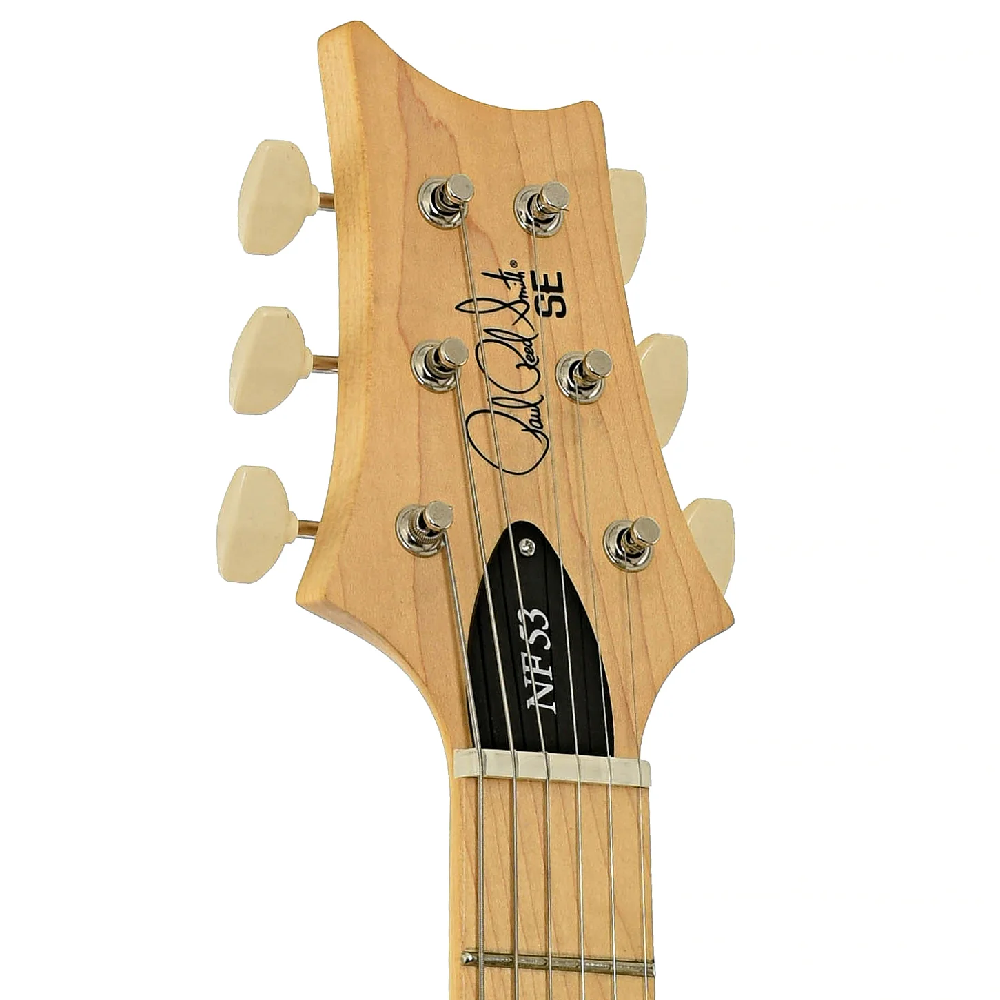 PRS SE NF 53 Black Doghair Electric Guitar - Image 8