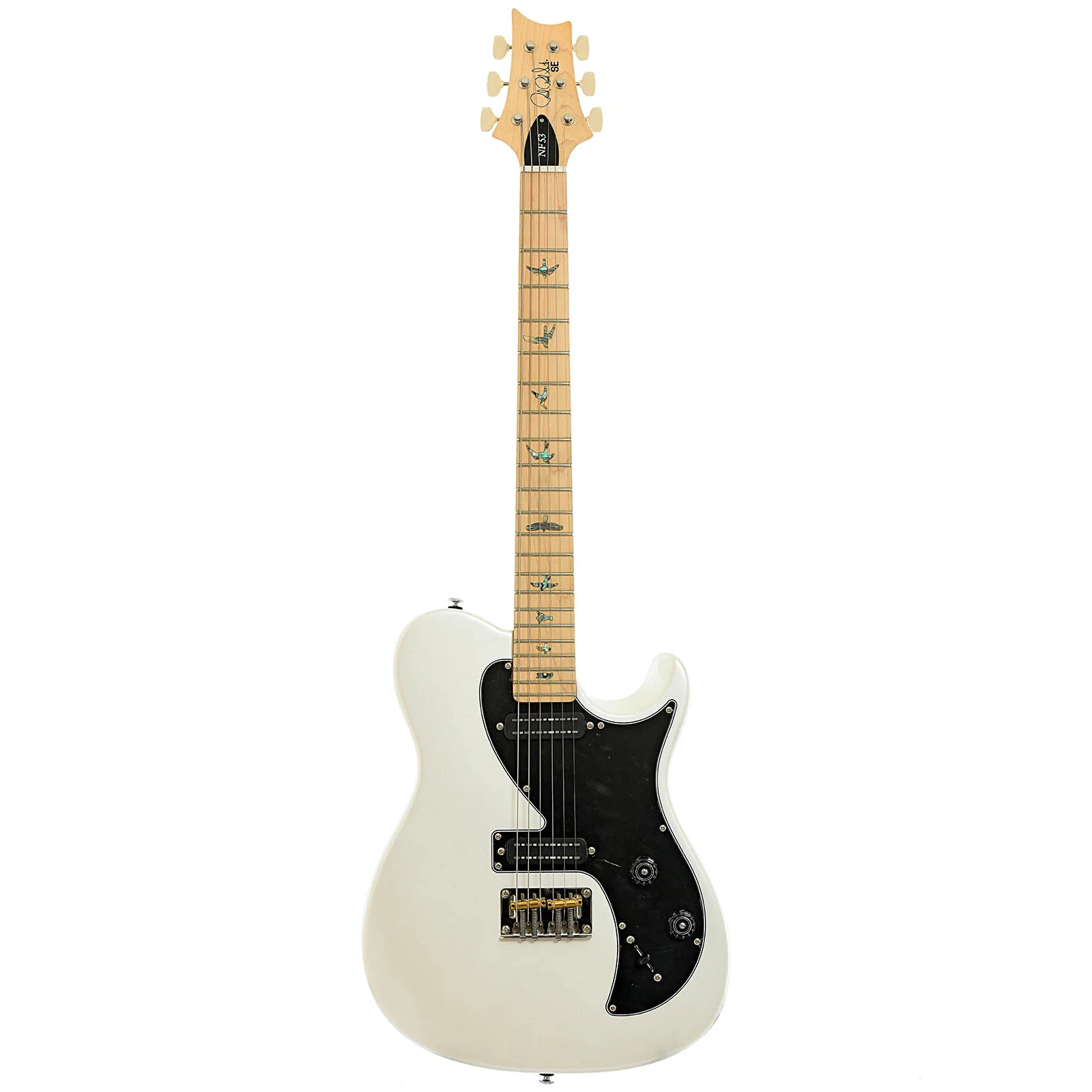 PRS SE NF 53 Pearl White Electric Guitar - Image 14