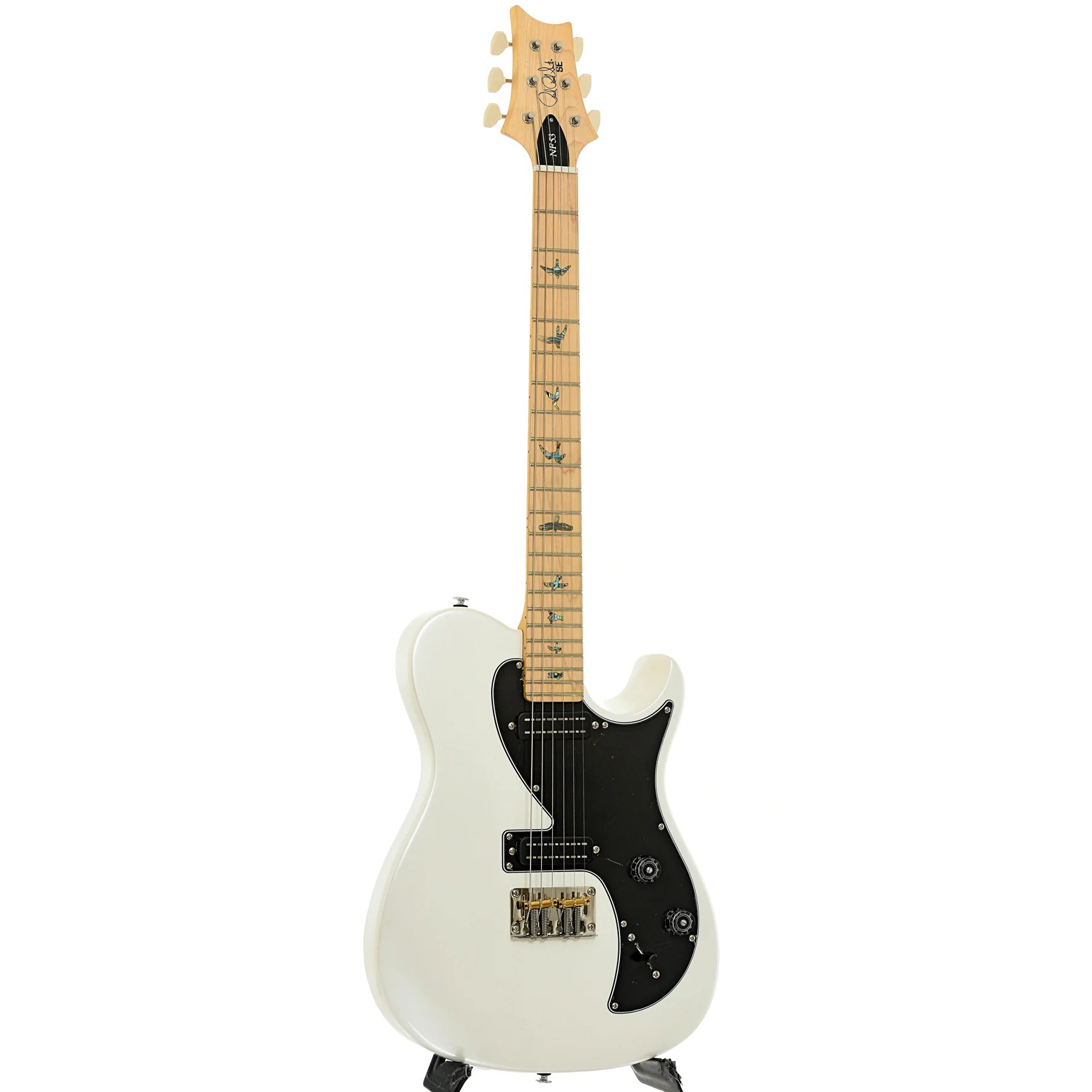 PRS SE NF 53 Pearl White Electric Guitar - Image 3