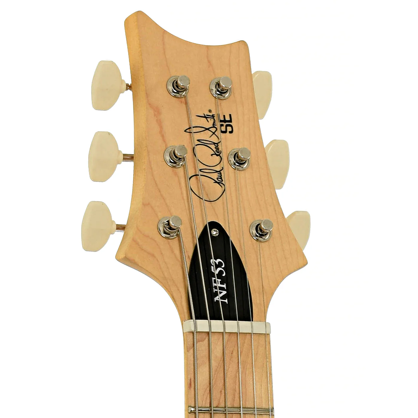 PRS SE NF 53 White Doghair Electric Guitar - Image 8