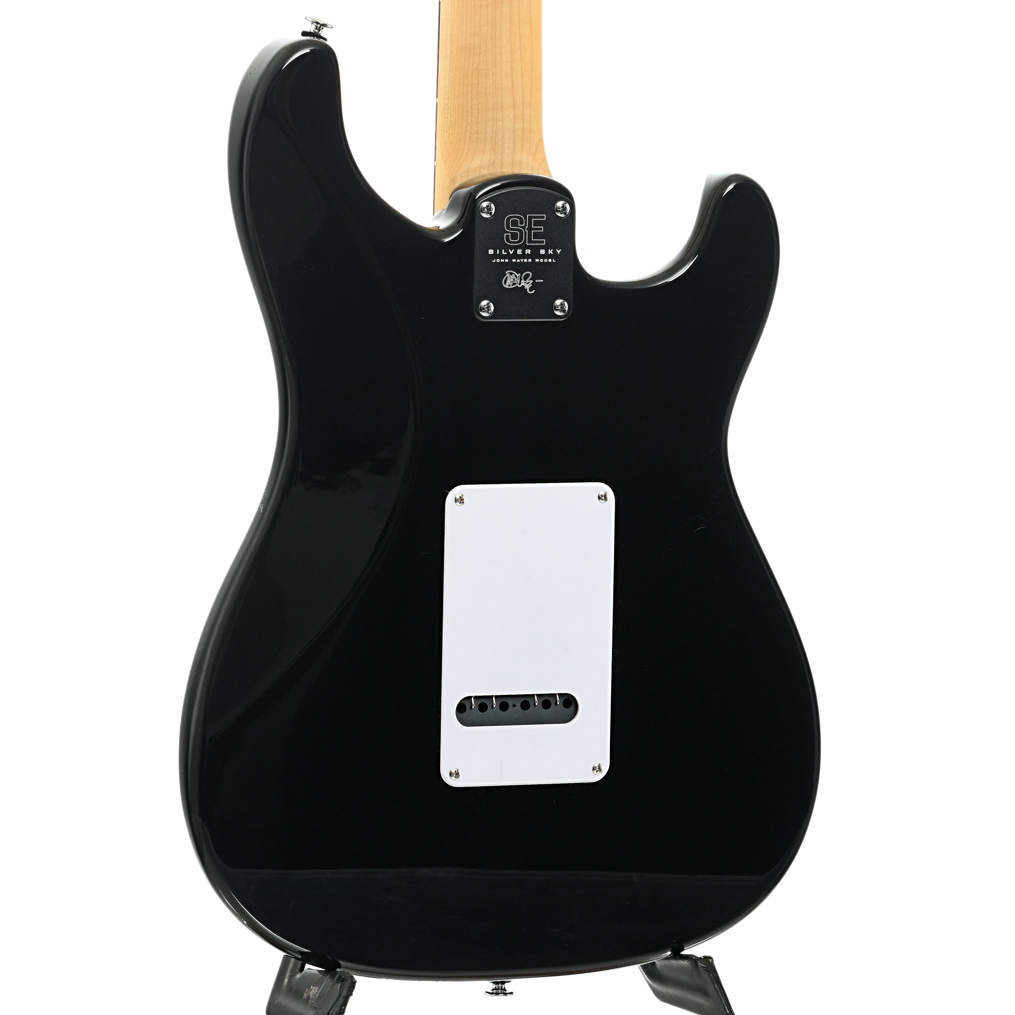 PRS SE Silver Sky "Lefty" Electric Guitar, Piano Black - Image 11