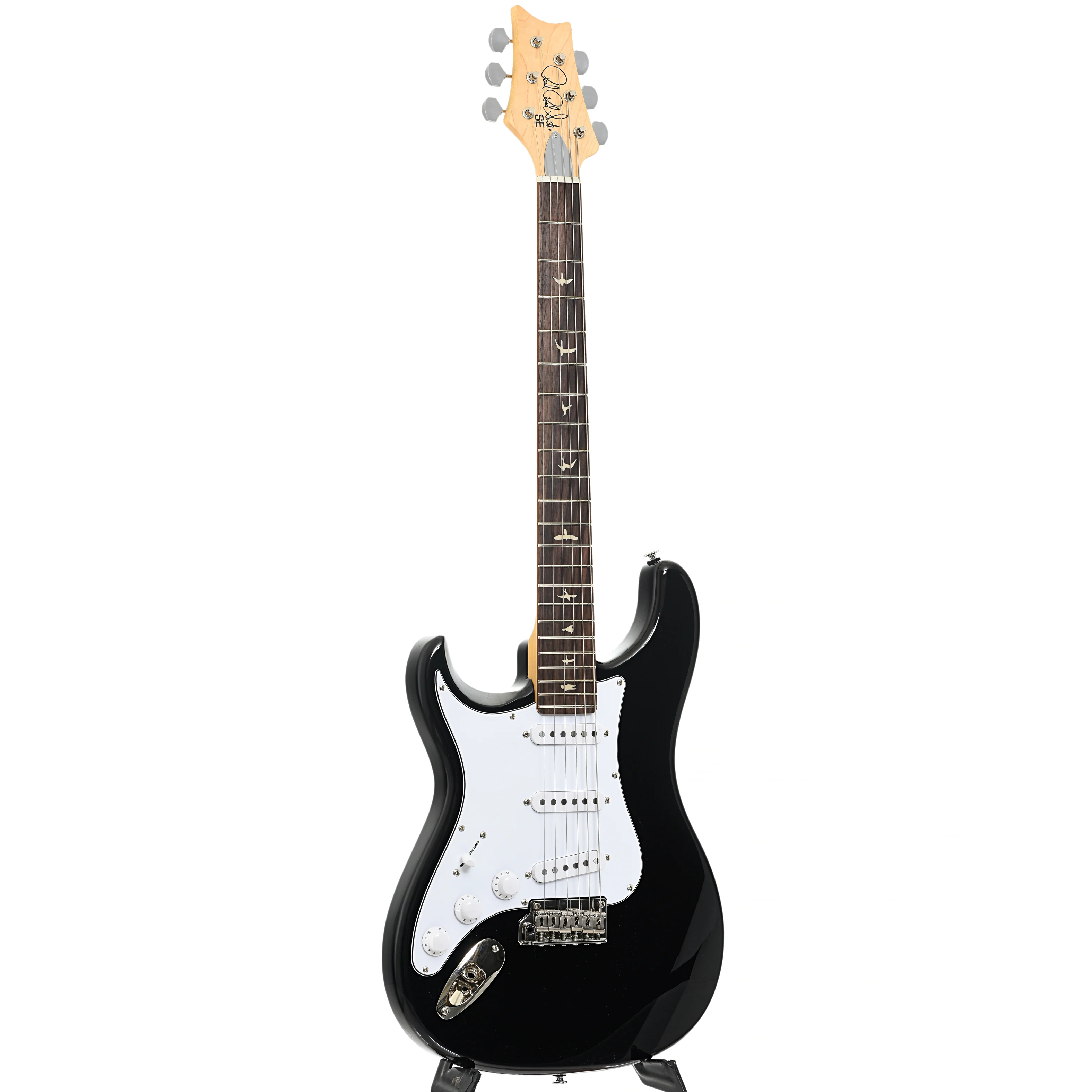 PRS SE Silver Sky "Lefty" Electric Guitar, Piano Black - Image 3