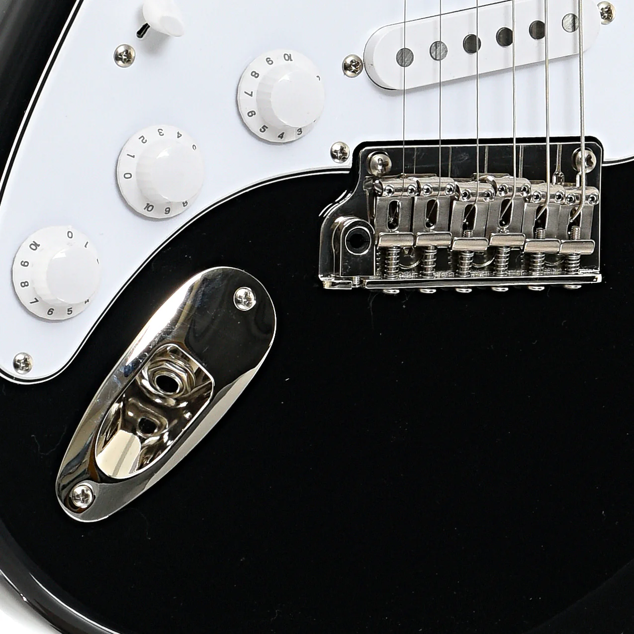PRS SE Silver Sky "Lefty" Electric Guitar, Piano Black - Image 5