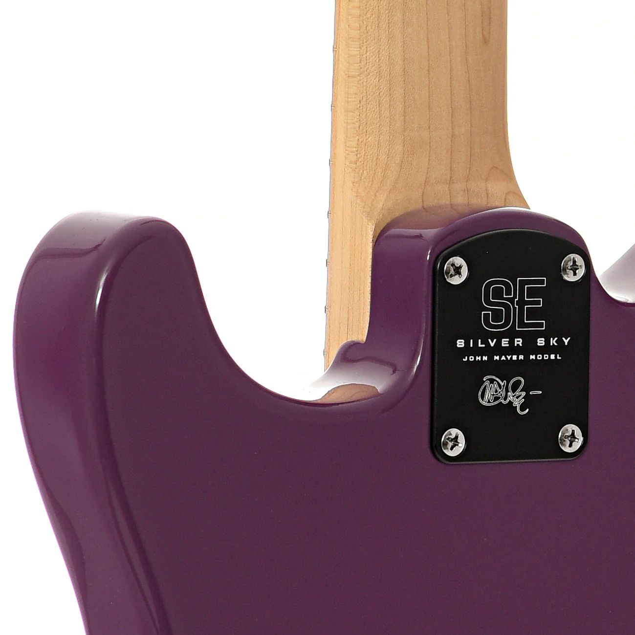 PRS SE Silver Sky Maple Electric Guitar, Summit Purple - Image 10