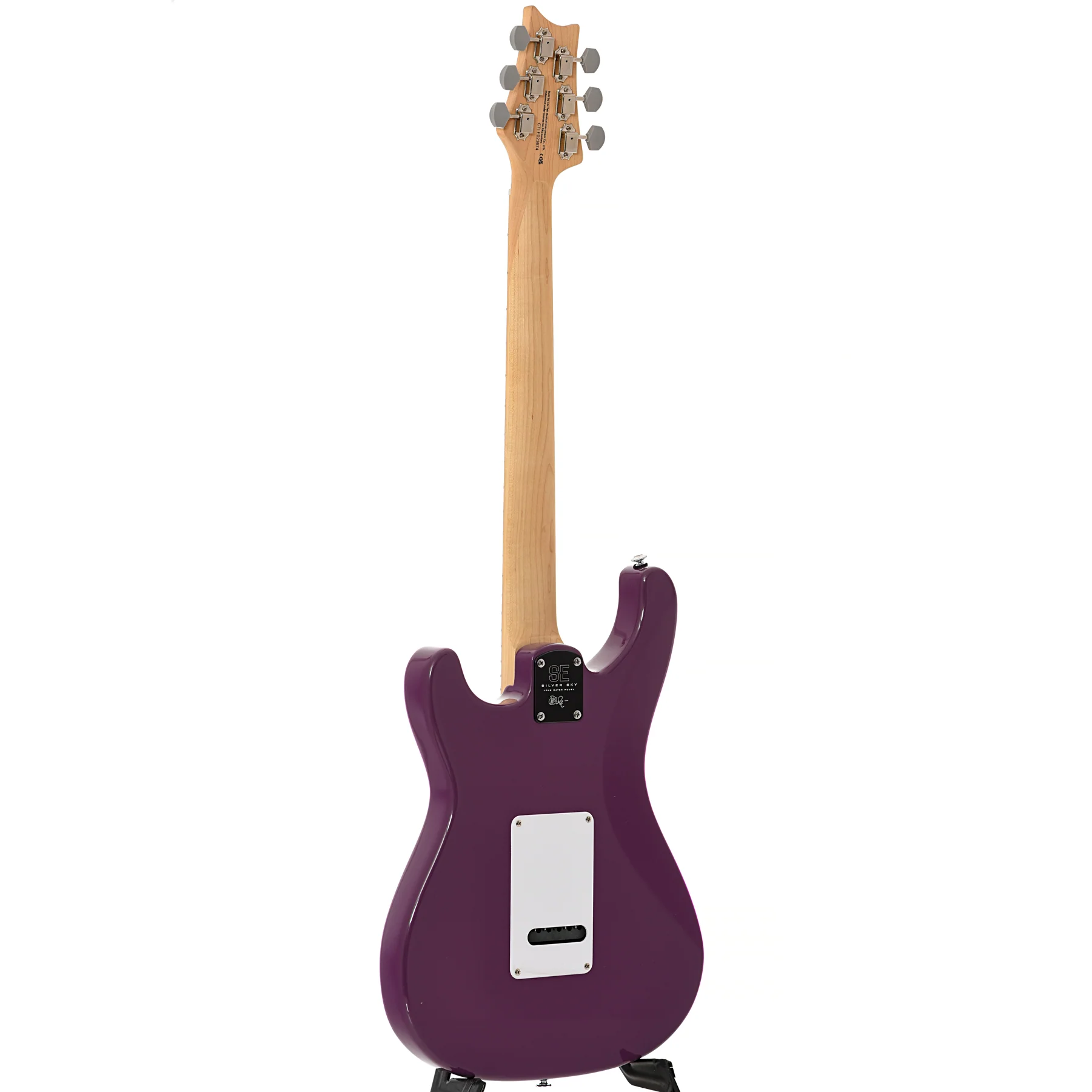 PRS SE Silver Sky Maple Electric Guitar, Summit Purple - Image 12