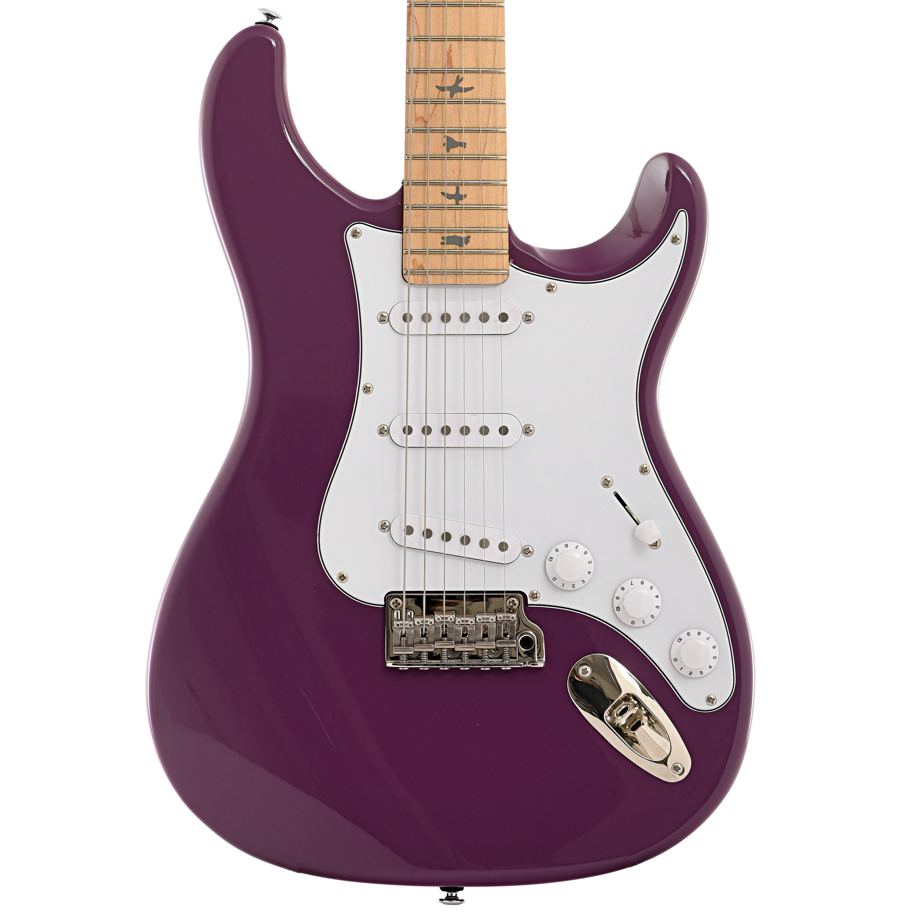 PRS SE Silver Sky Maple Electric Guitar, Summit Purple - Image 2