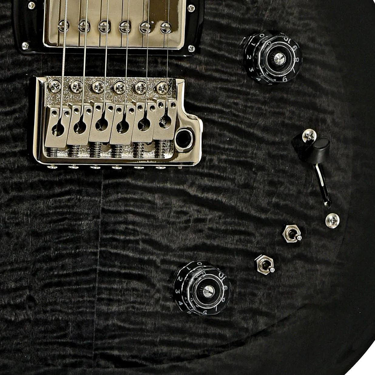 PRS SE Special Semi-Hollow Electric Guitar Charcoal Burst - Image 5