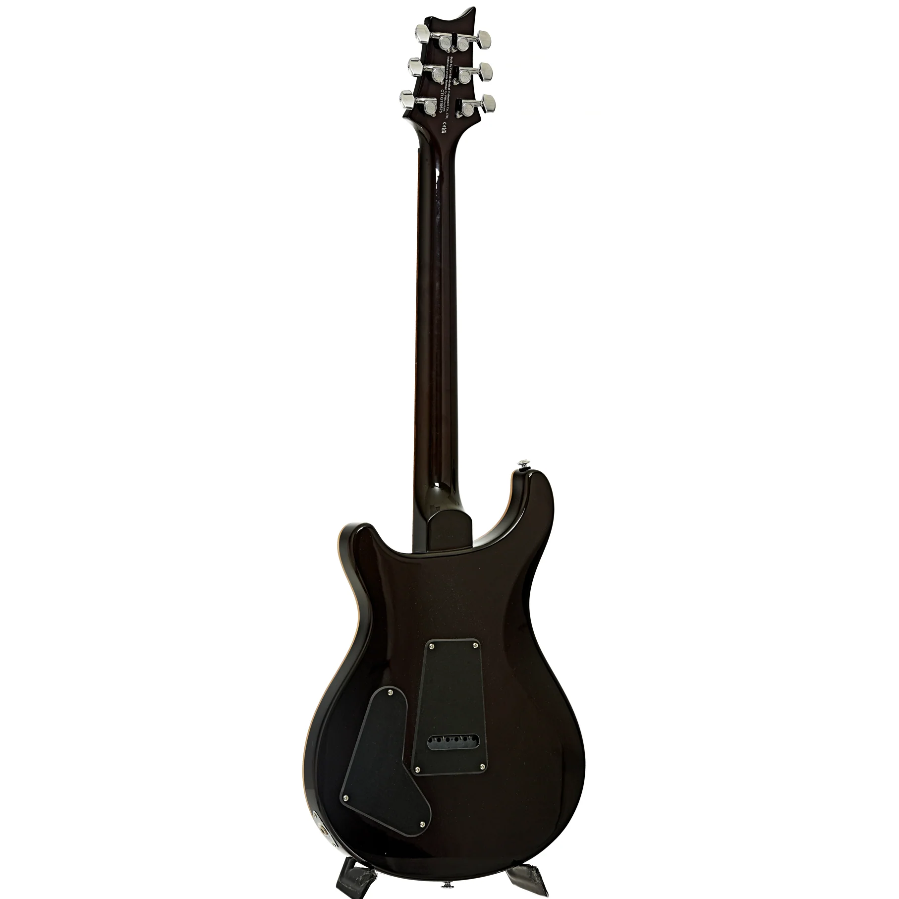 PRS SE Studio Electric Guitar Orange Tiger Smokeburst - Image 12