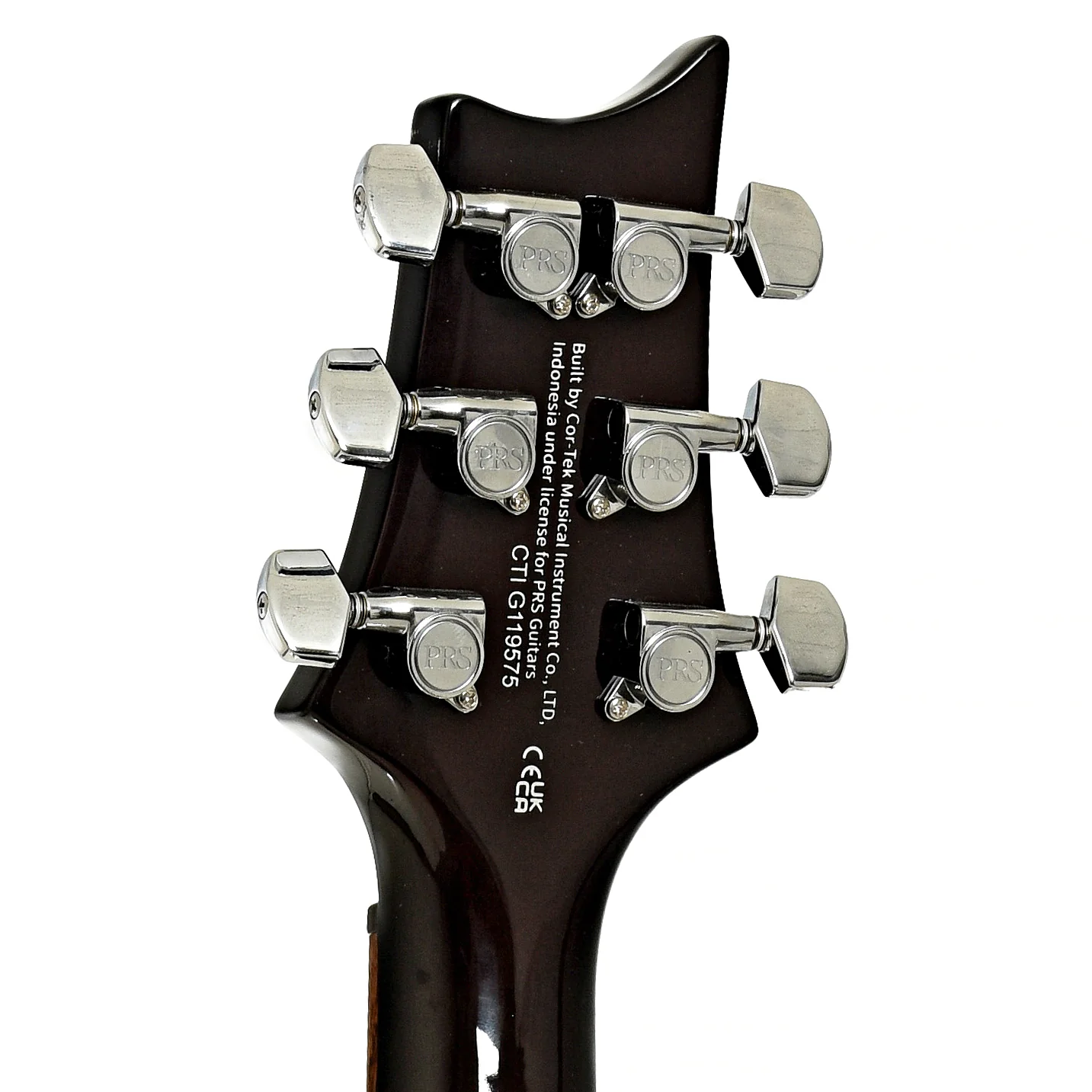 PRS SE Studio Electric Guitar Orange Tiger Smokeburst - Image 9