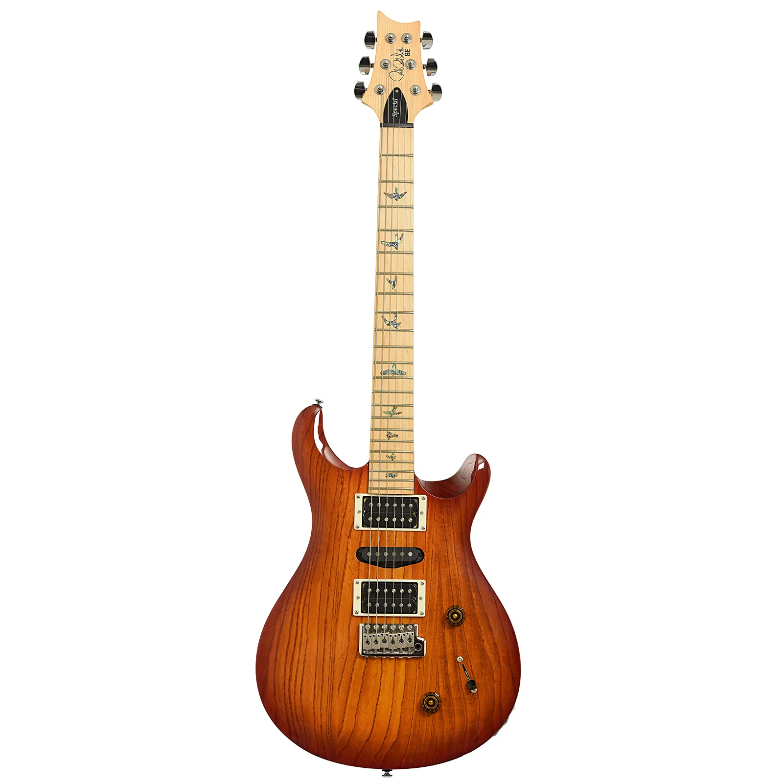 PRS SE Swamp Ash Special Electric Guitar Vintage Sunburst - Image 14