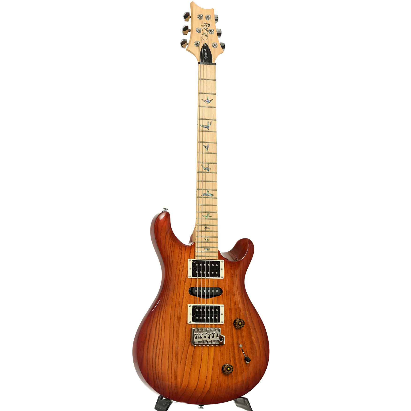 PRS SE Swamp Ash Special Electric Guitar Vintage Sunburst - Image 3