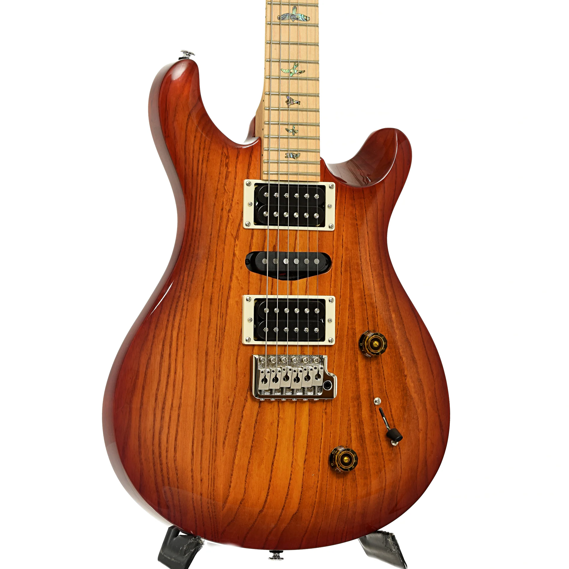 PRS SE Swamp Ash Special Electric Guitar Vintage Sunburst - Image 4