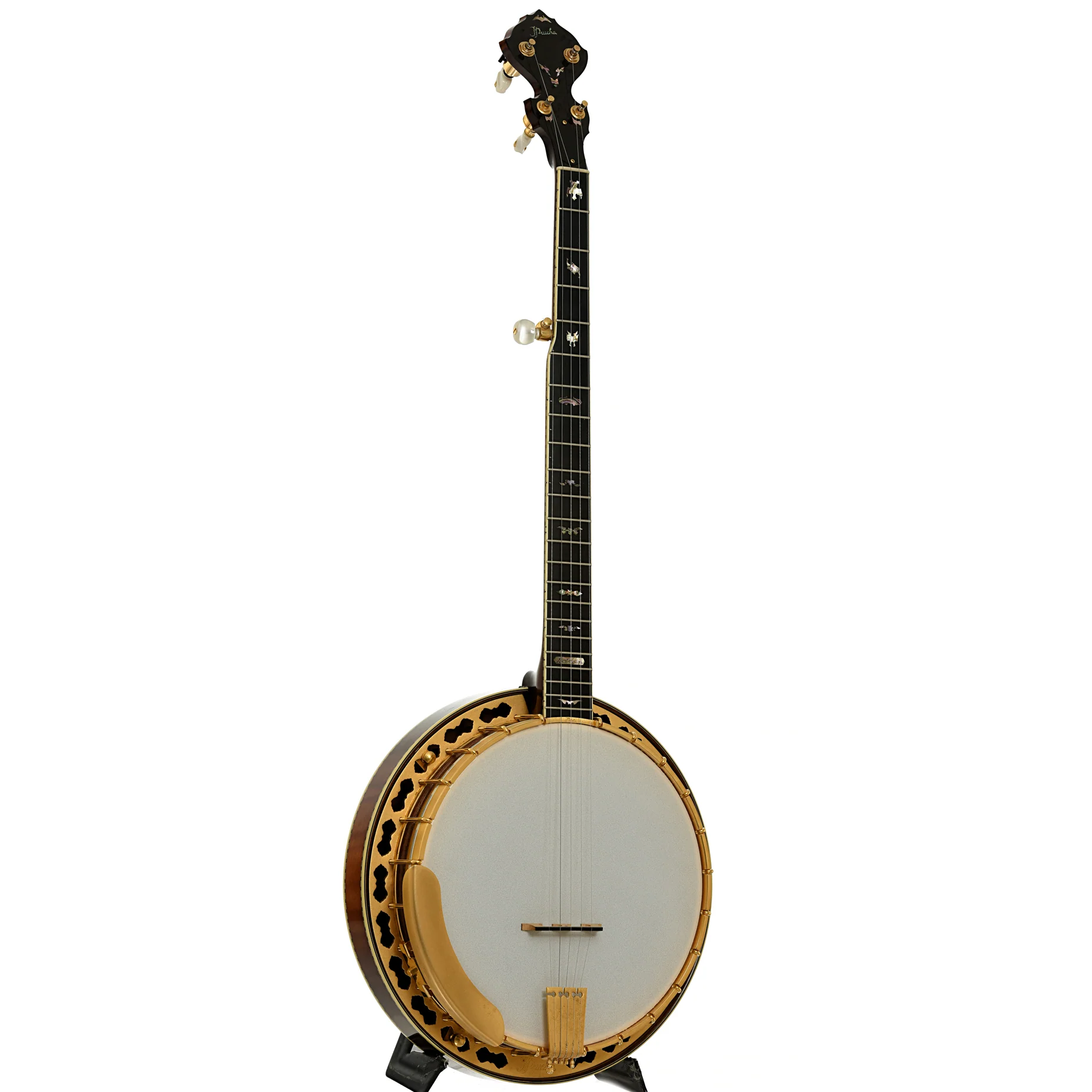 Prucha Bat Custom Resonator Banjo (1999) - Image 3