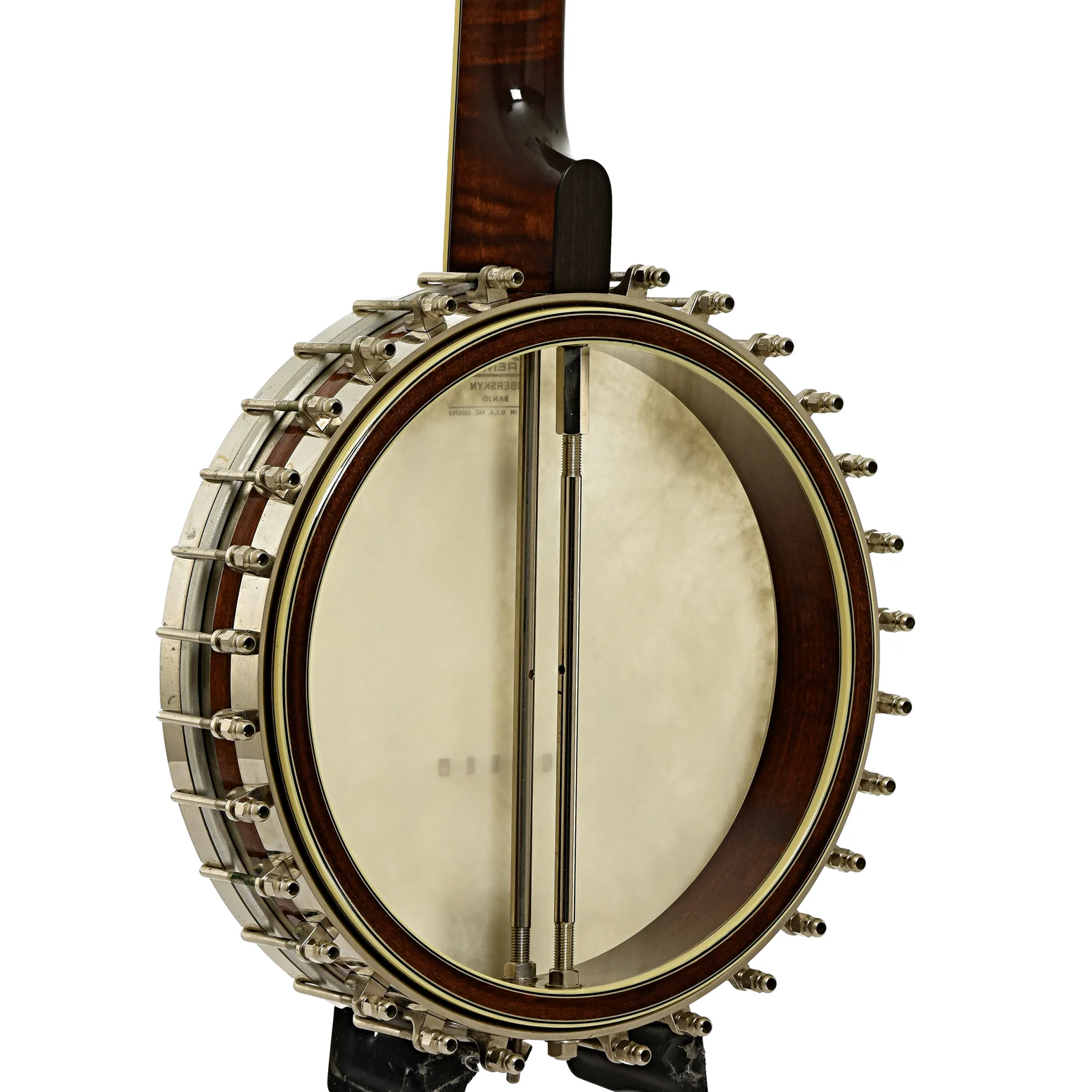 Prucha Premium Griffin Open Back Banjo (2000) - Image 12