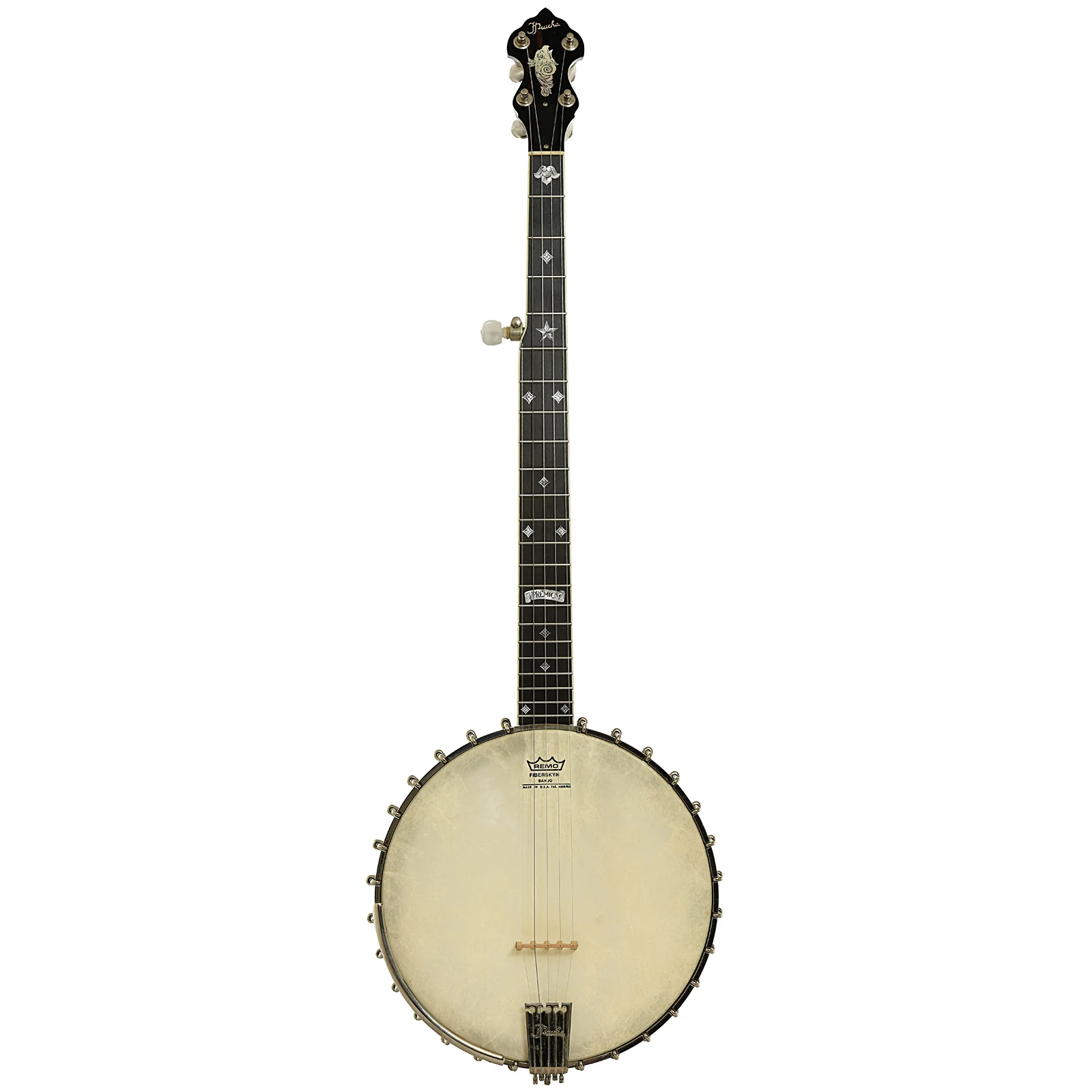 Prucha Premium Griffin Open Back Banjo (2000) - Image 16