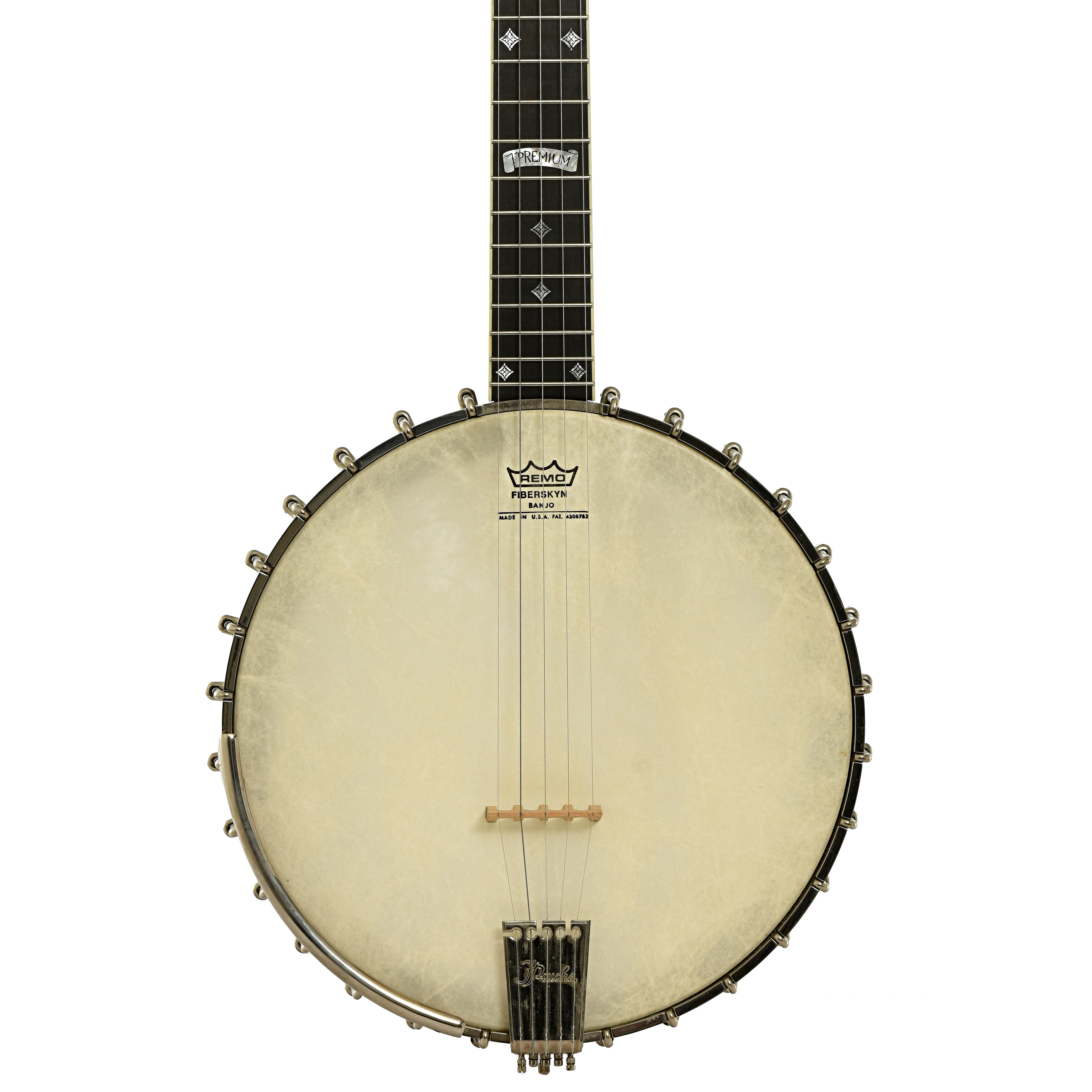 Prucha Premium Griffin Open Back Banjo (2000) - Image 4