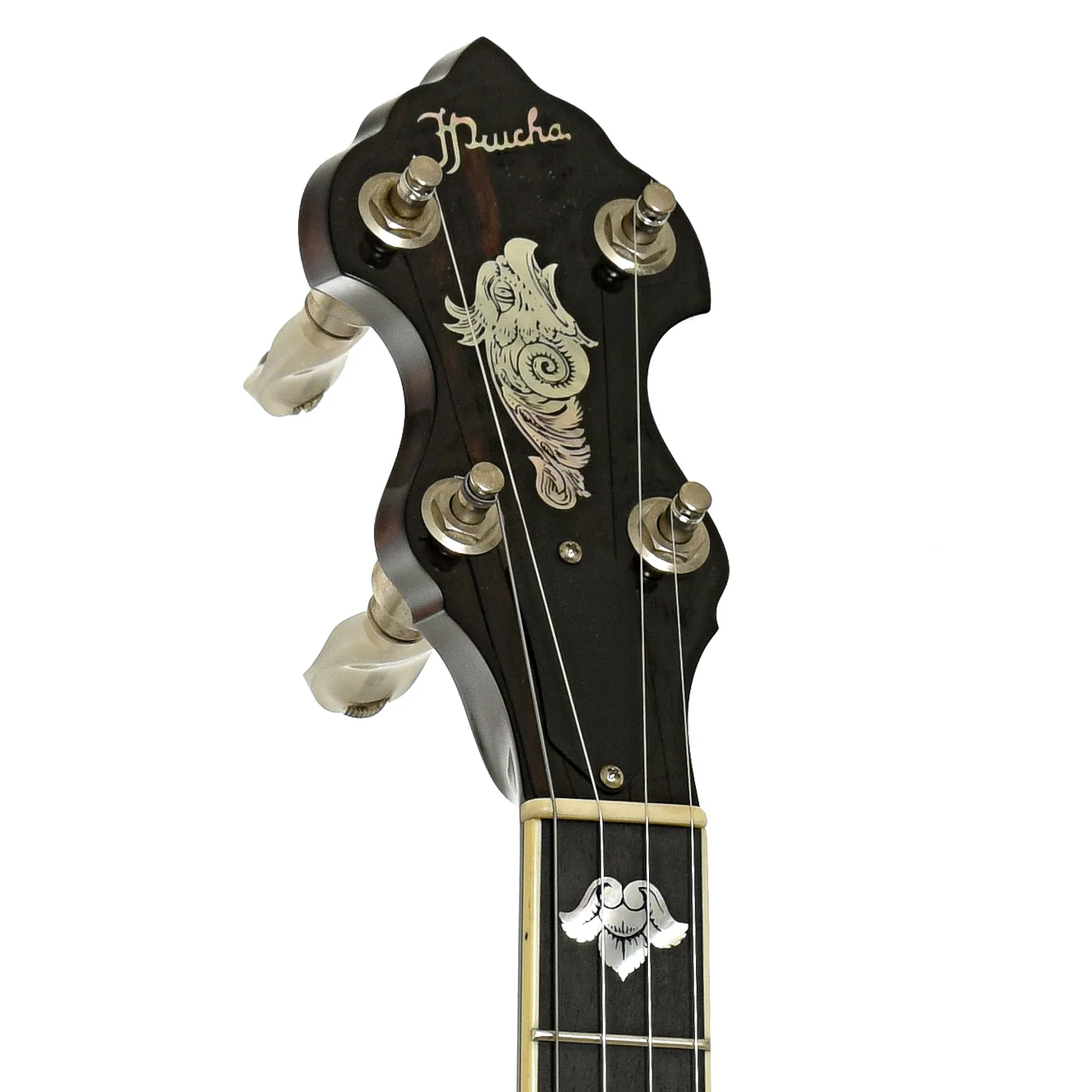 Prucha Premium Griffin Open Back Banjo (2000) - Image 8