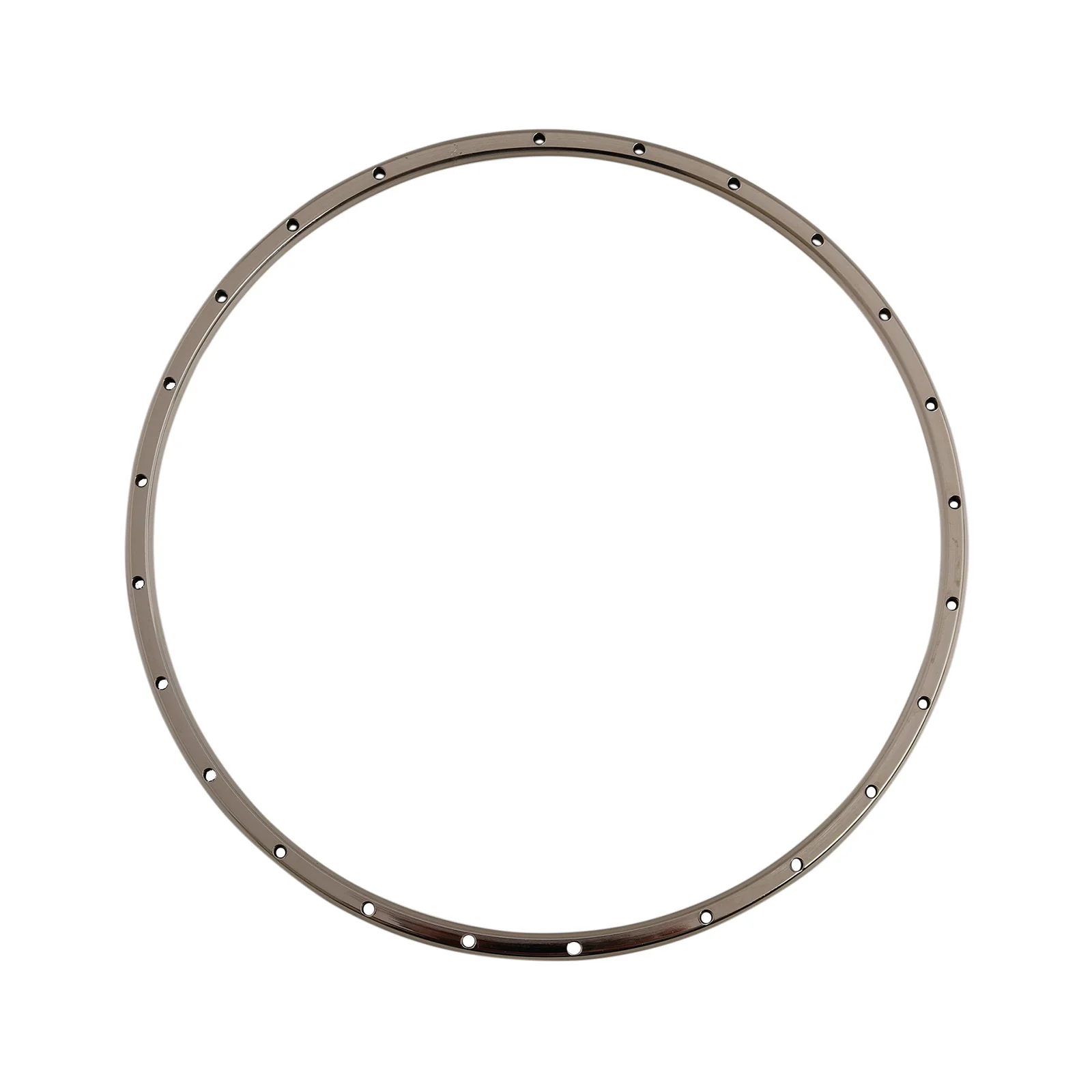 Prucha Two-Piece Banjo Flange, Nickel - Image 3
