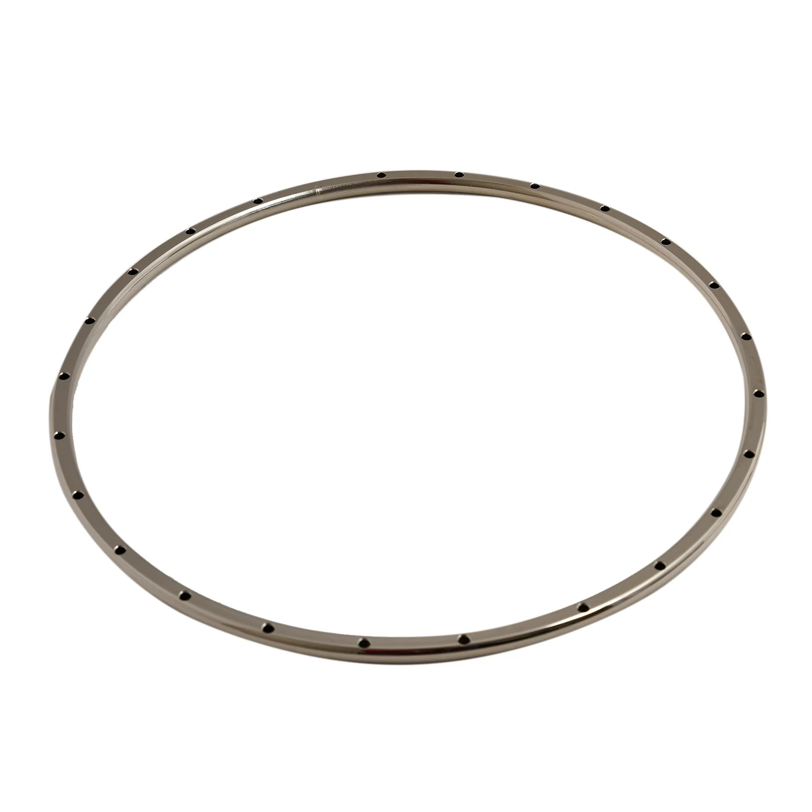 Prucha Two-Piece Banjo Flange, Nickel - Image 4