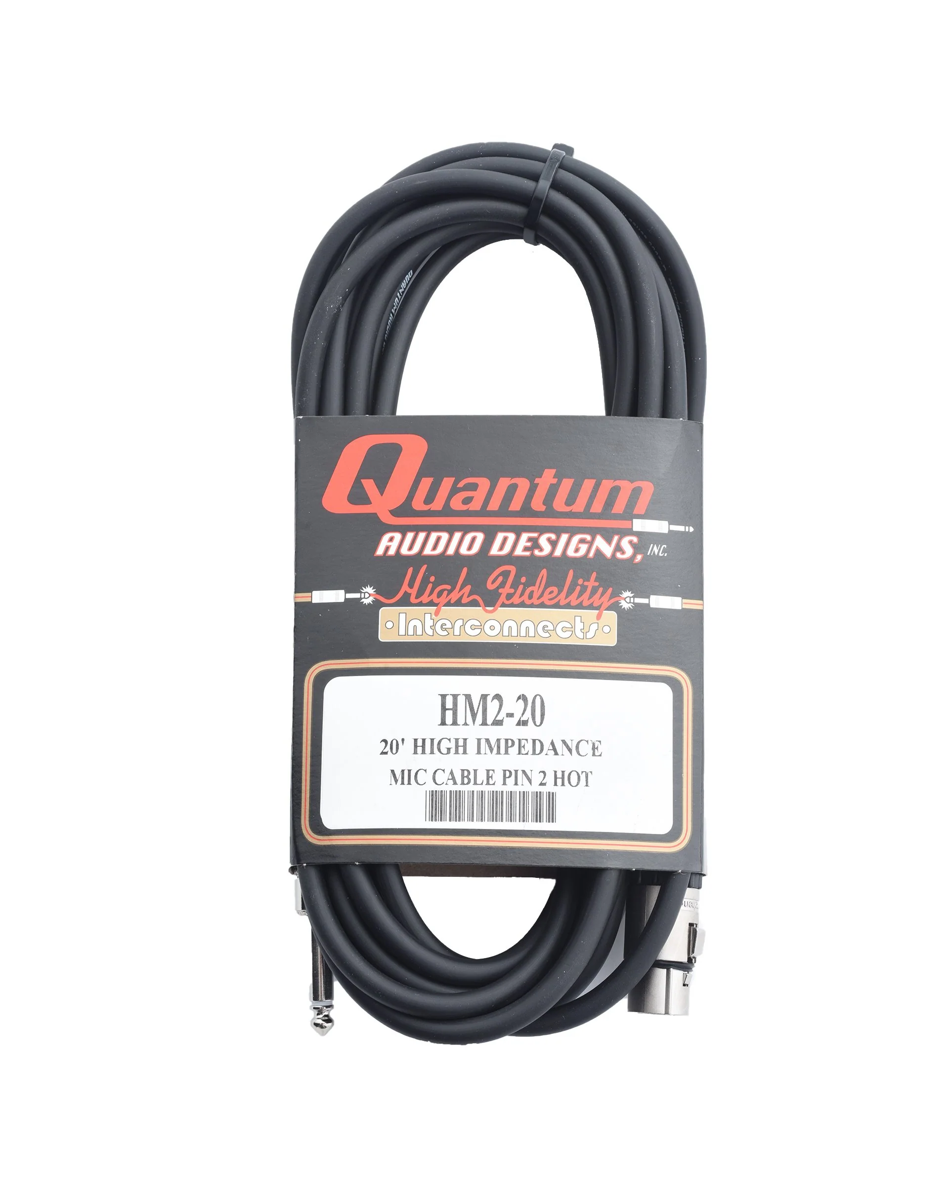 Quantum Audio Designs 1/4" Male To XLR Female Cable - Image 2